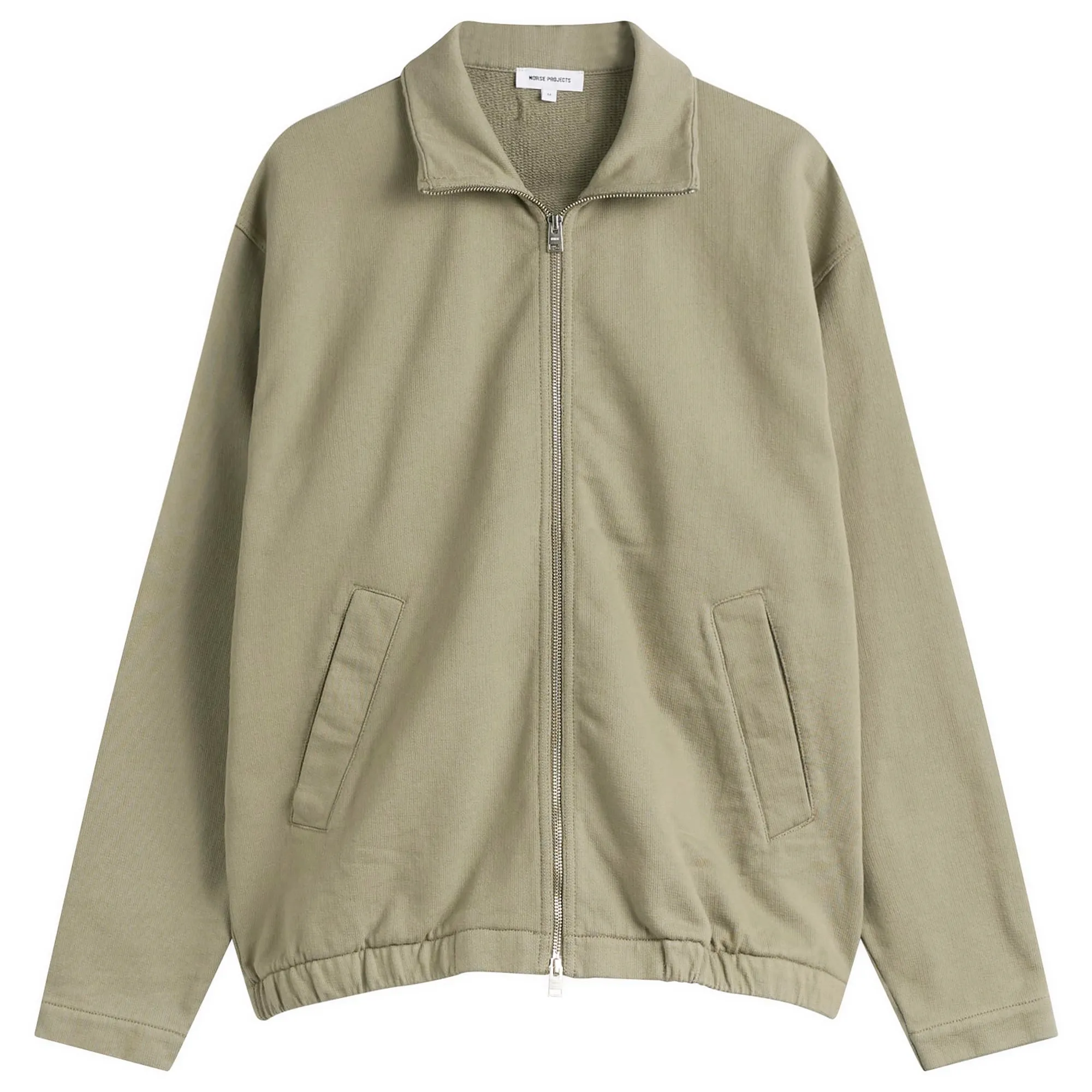 Norse Projects Men's Hornidal Relaxed Track Jacket Vetiver