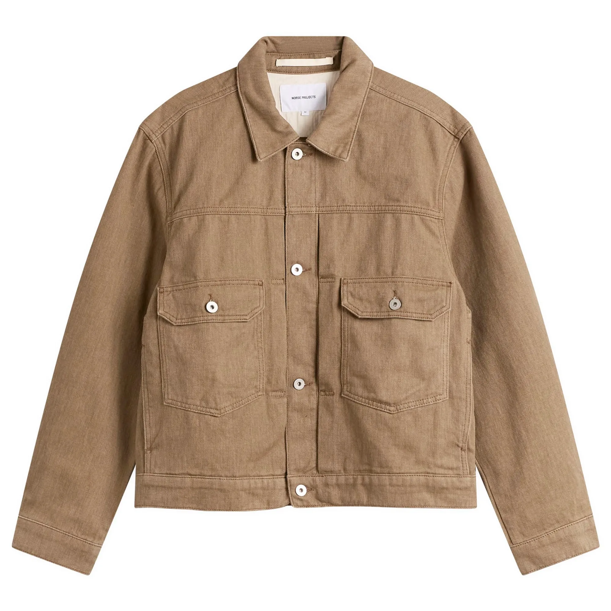 Norse Projects Men's Storadal Twill Type II Jacket Walnut