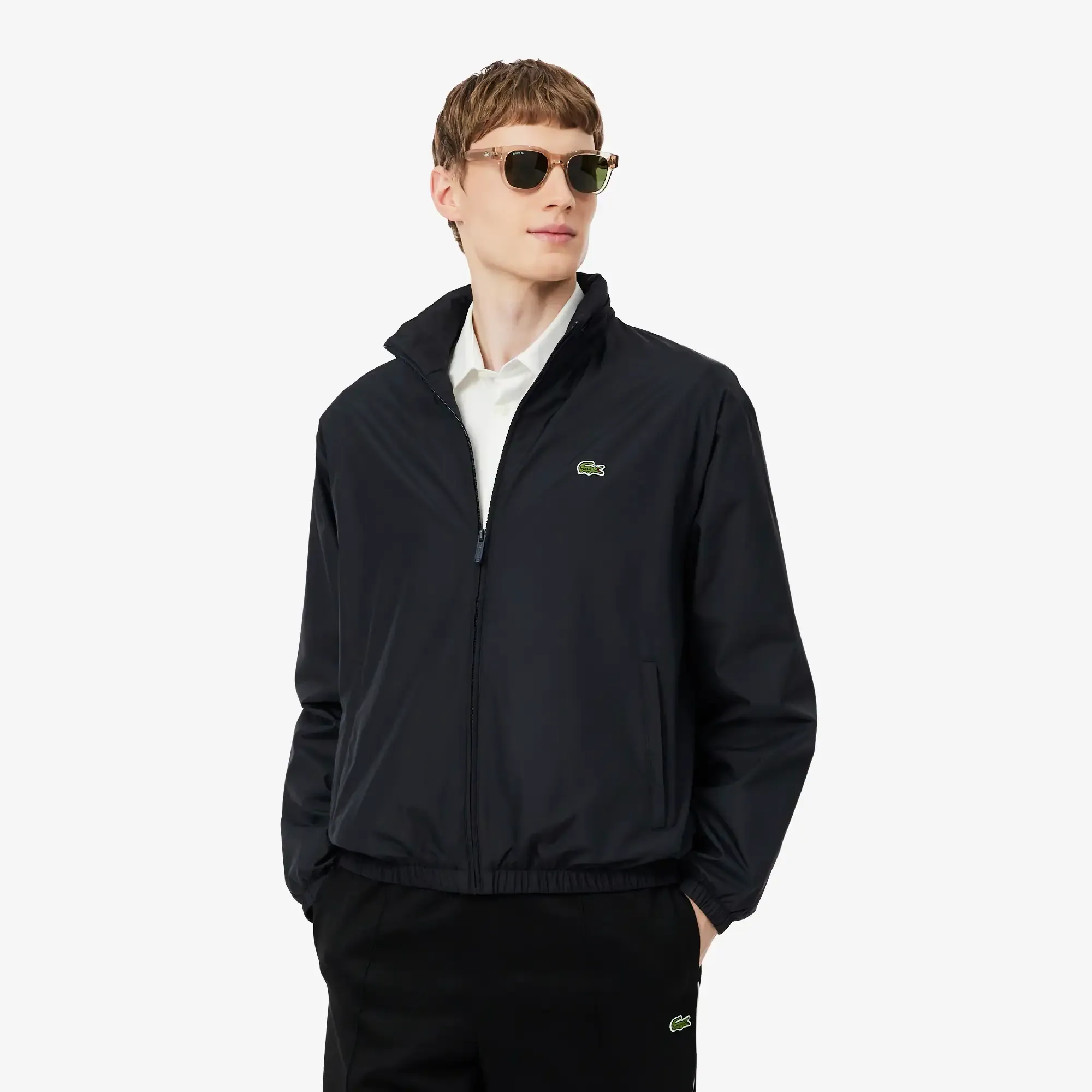 Lacoste Water-Repellent Jacket - Black