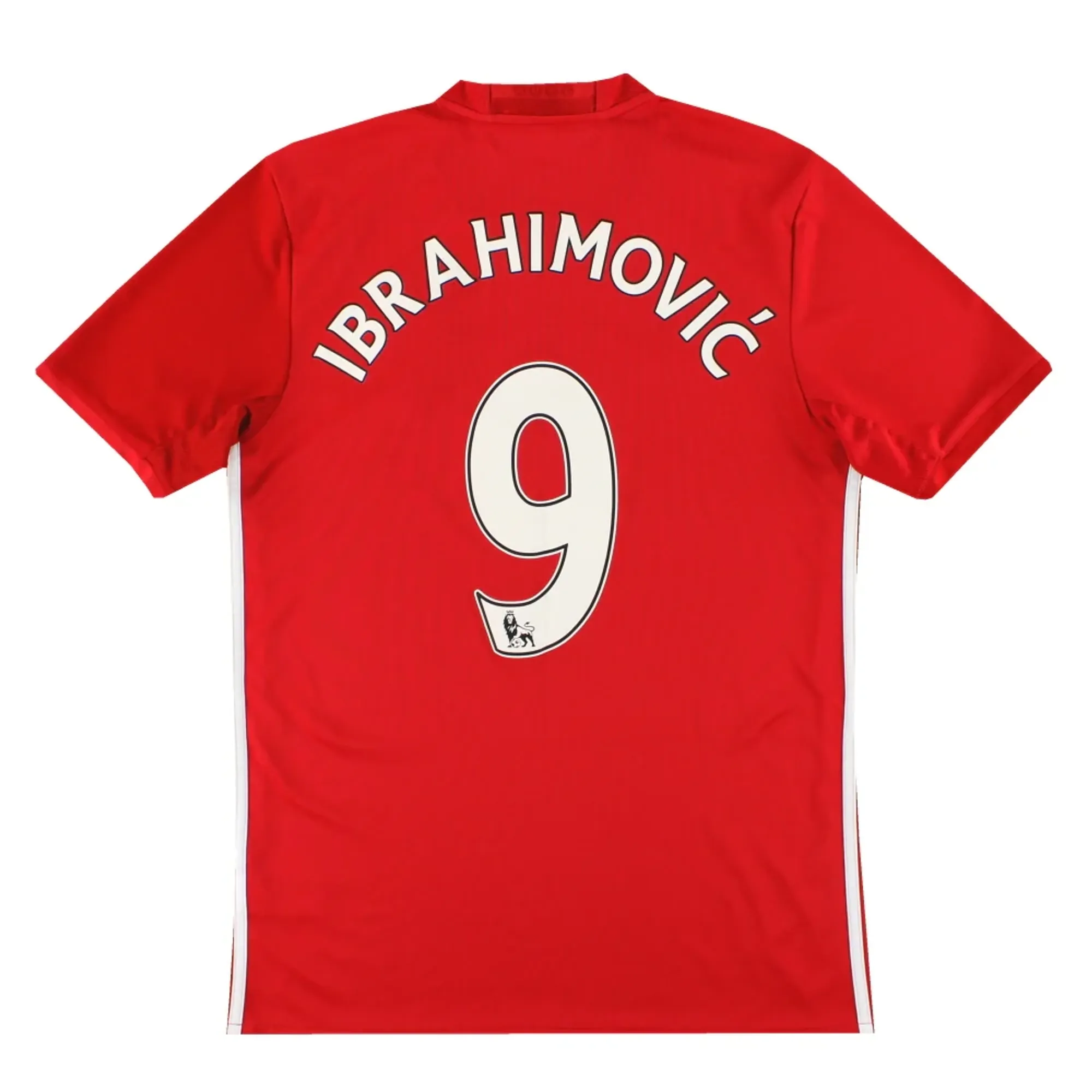 2016-17 Manchester United adidas Home Shirt Ibrahimovic #9 M - Manchester United / Excellent 