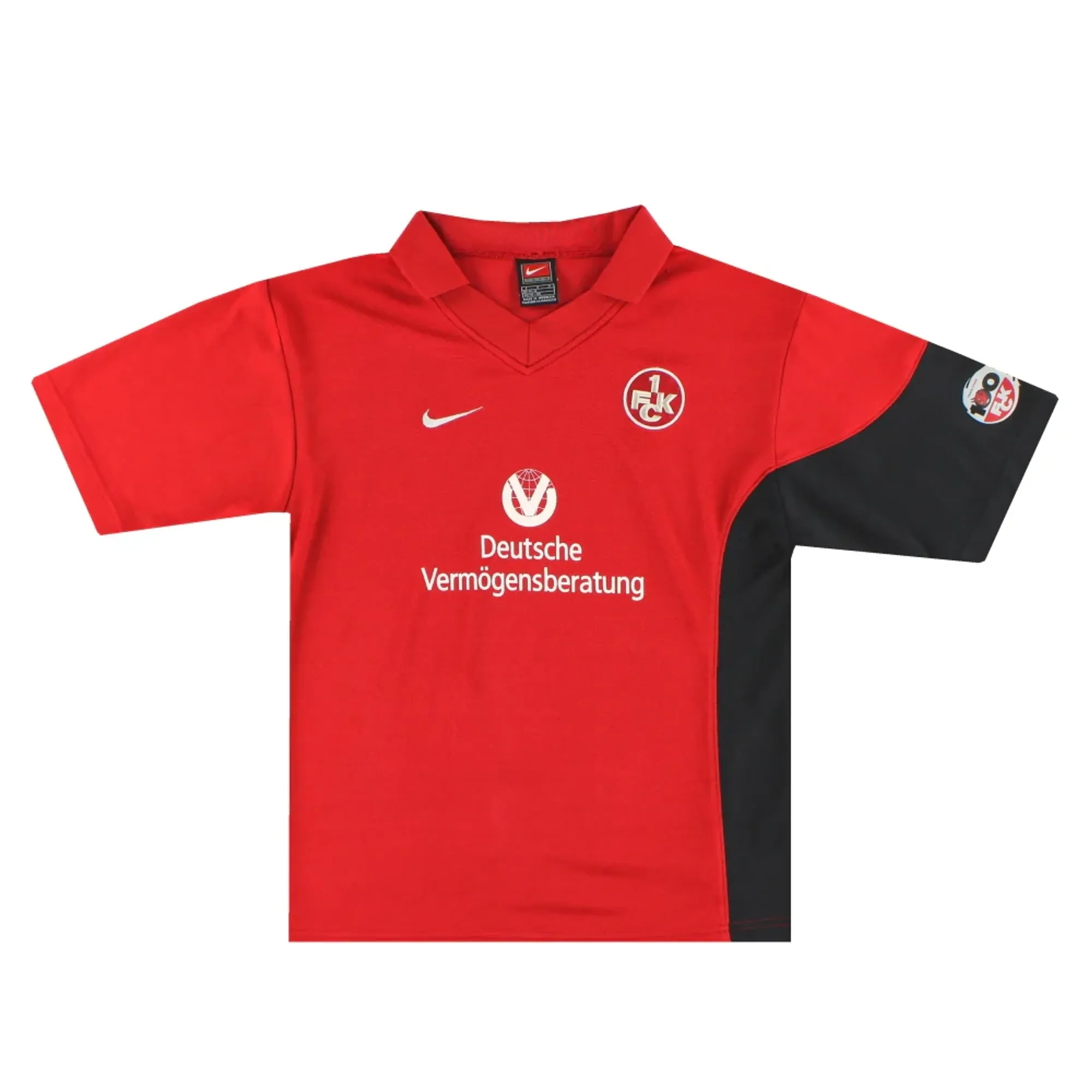 2000-01 Kaiserslautern Nike Centenary Home Shirt L.Boys - Other German Clubs / Very Good 