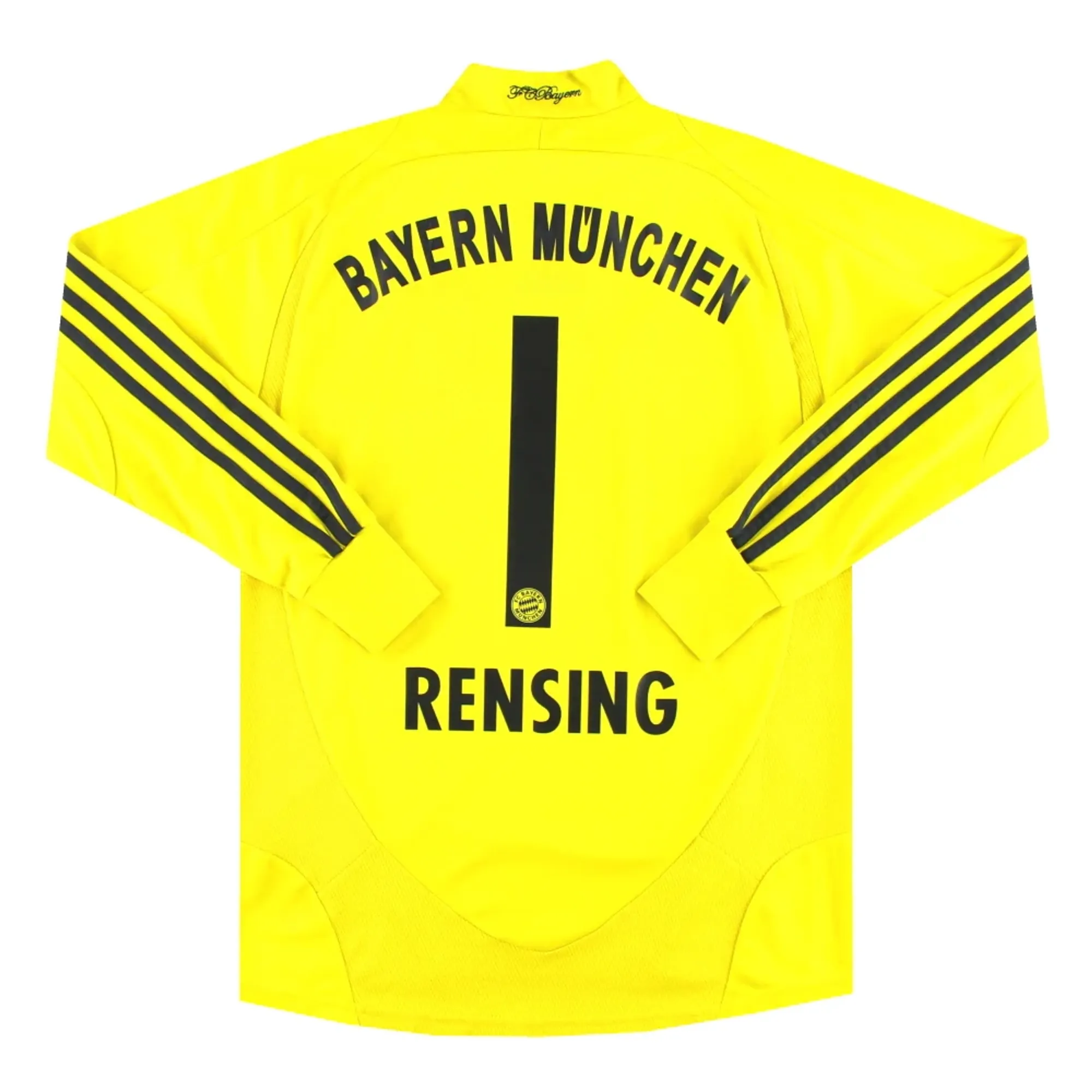 2008-09 Bayern Munich adidas Goalkeeper Shirt Rensing #1 XL.Boys - Bayern Munich / Excellent 