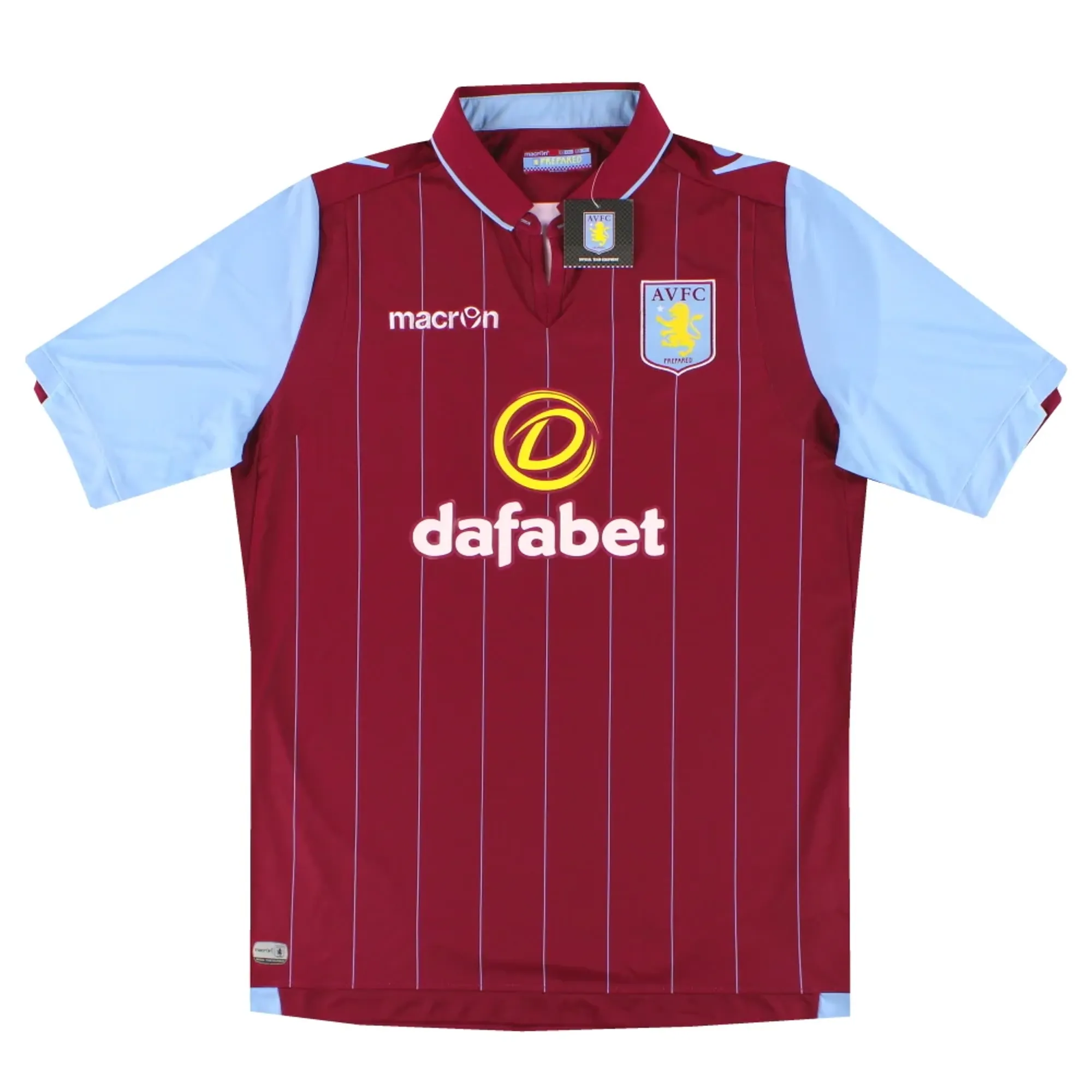 2014-15 Aston Villa Macron Home Shirt *w/tags* XL - Aston Villa / w/tags 