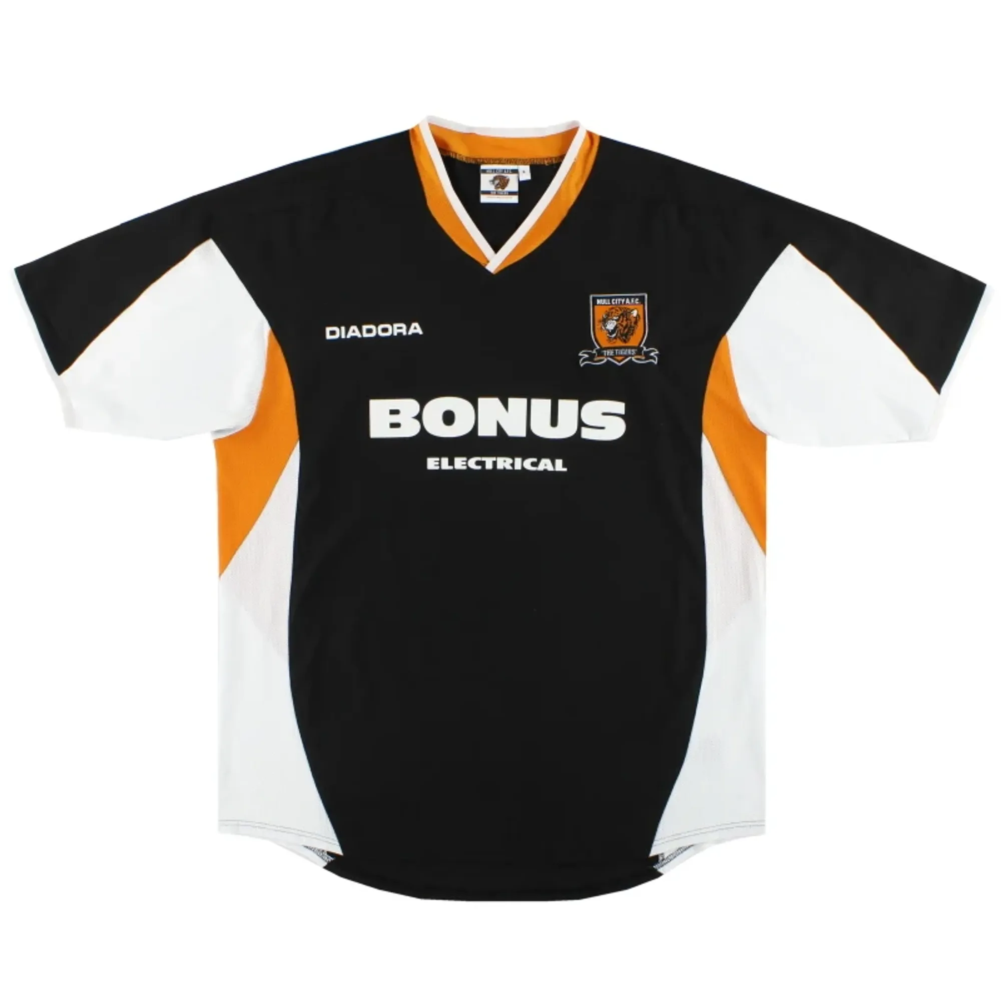 2005-07 Hull City Diadora Away Shirt M - Hull City / Excellent 