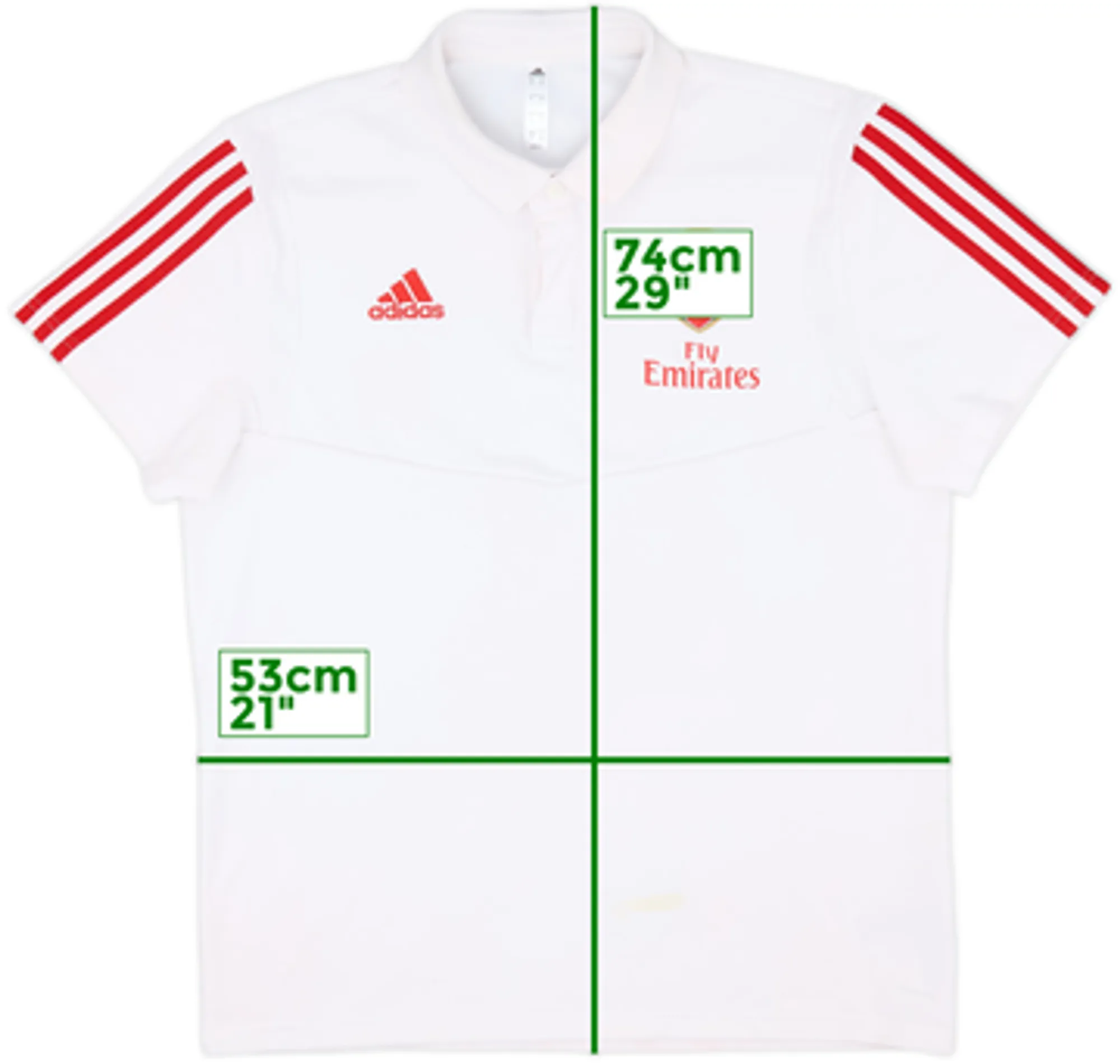 2019-20 Arsenal adidas Polo Shirt - 5/10 - (L)
