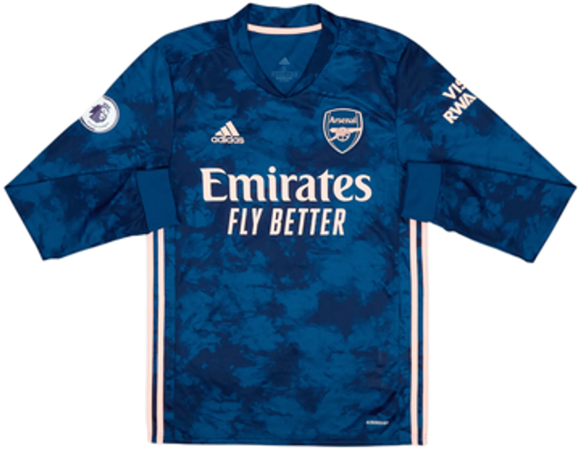 2020-21 Arsenal Third L/S Shirt Aubameyang #14 - 10/10 - (S)