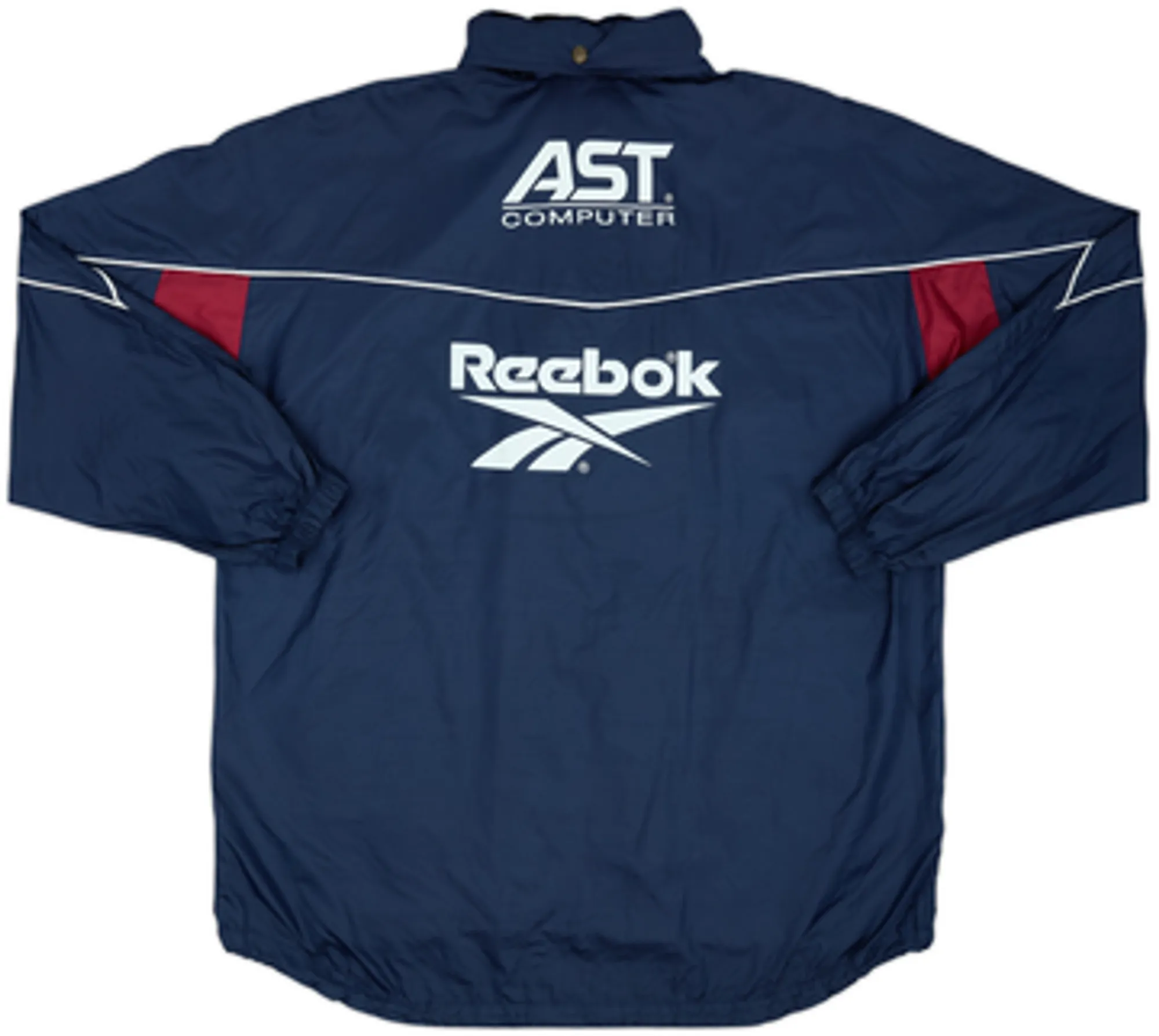 1997-98 Aston Villa Reebok Padded Bench Coat - 9/10 - (XL)