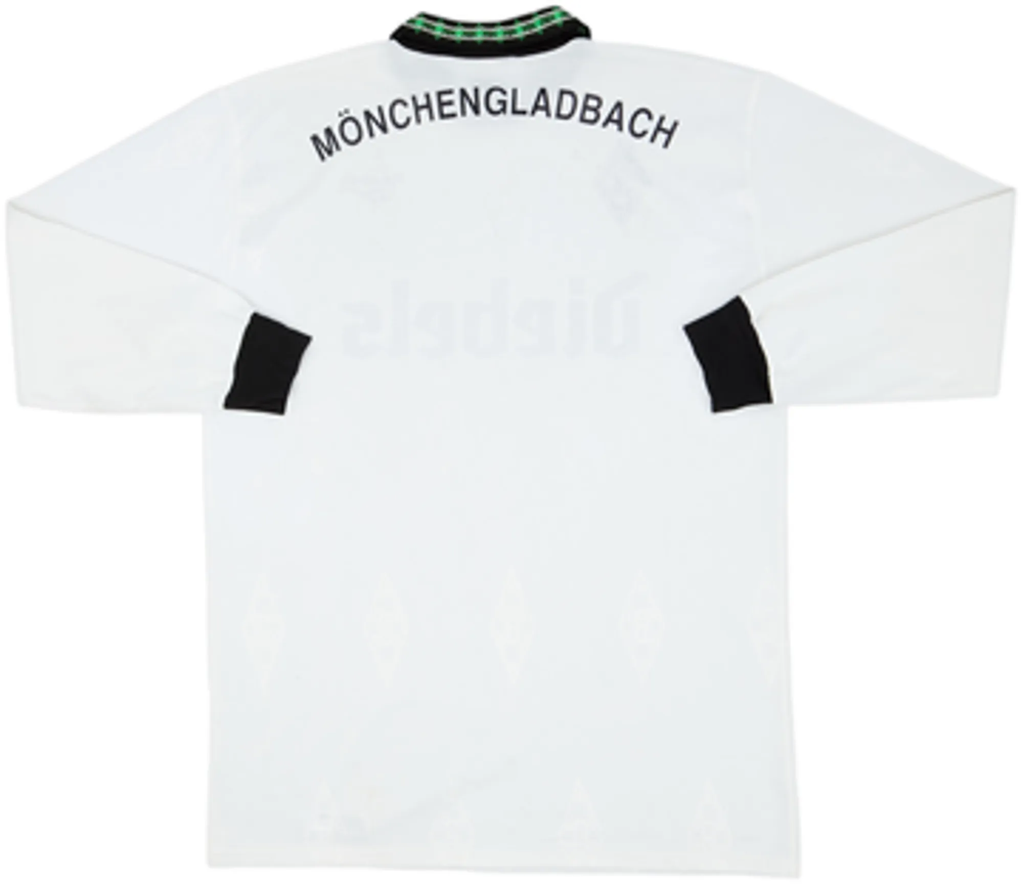 1995-96 Borussia Monchengladbach Home L/S Shirt - 7/10 - (L)