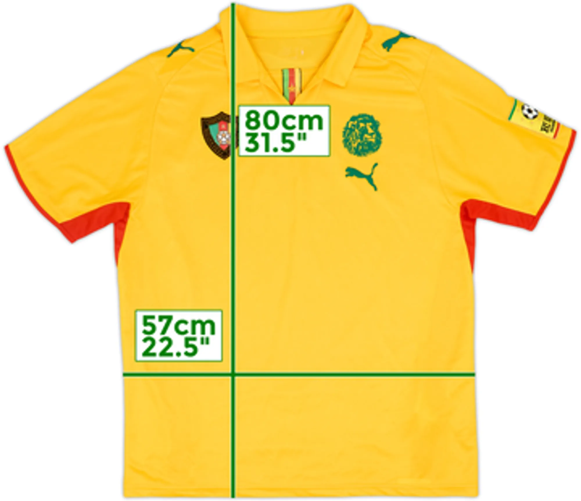 2008-09 Cameroon Away Shirt - 7/10 - (XL)