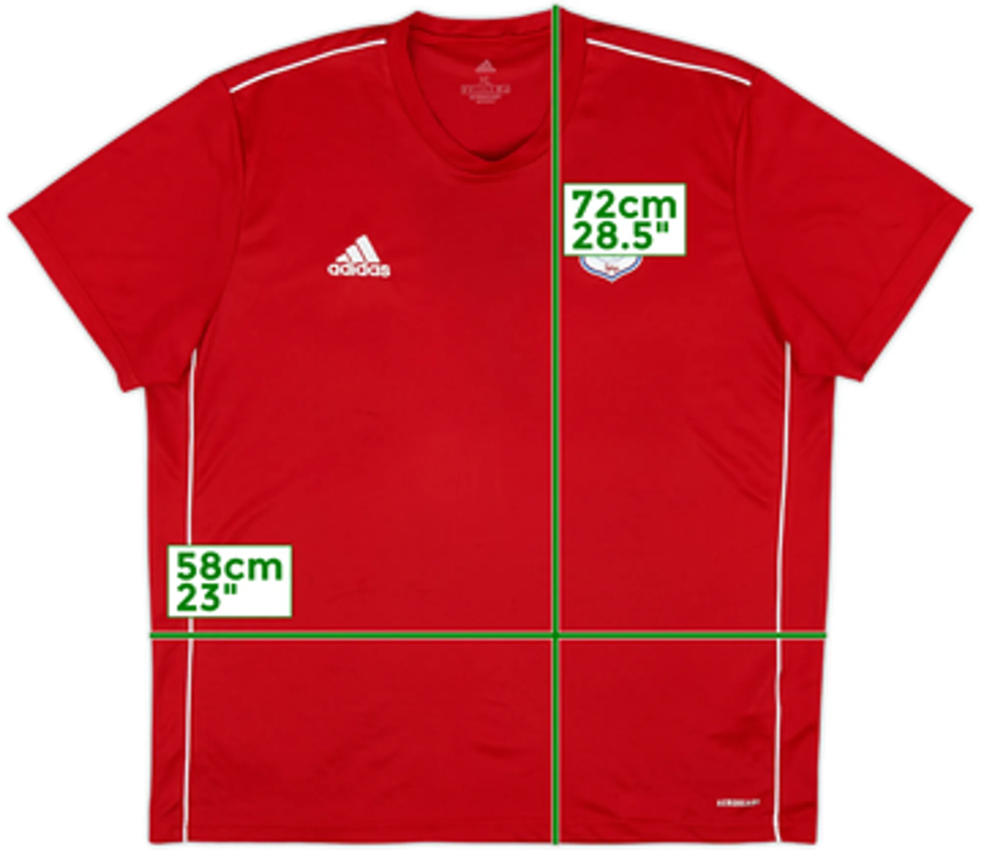 2020-21 Cardiff City adidas Training Shirt - 8/10 - (XL)