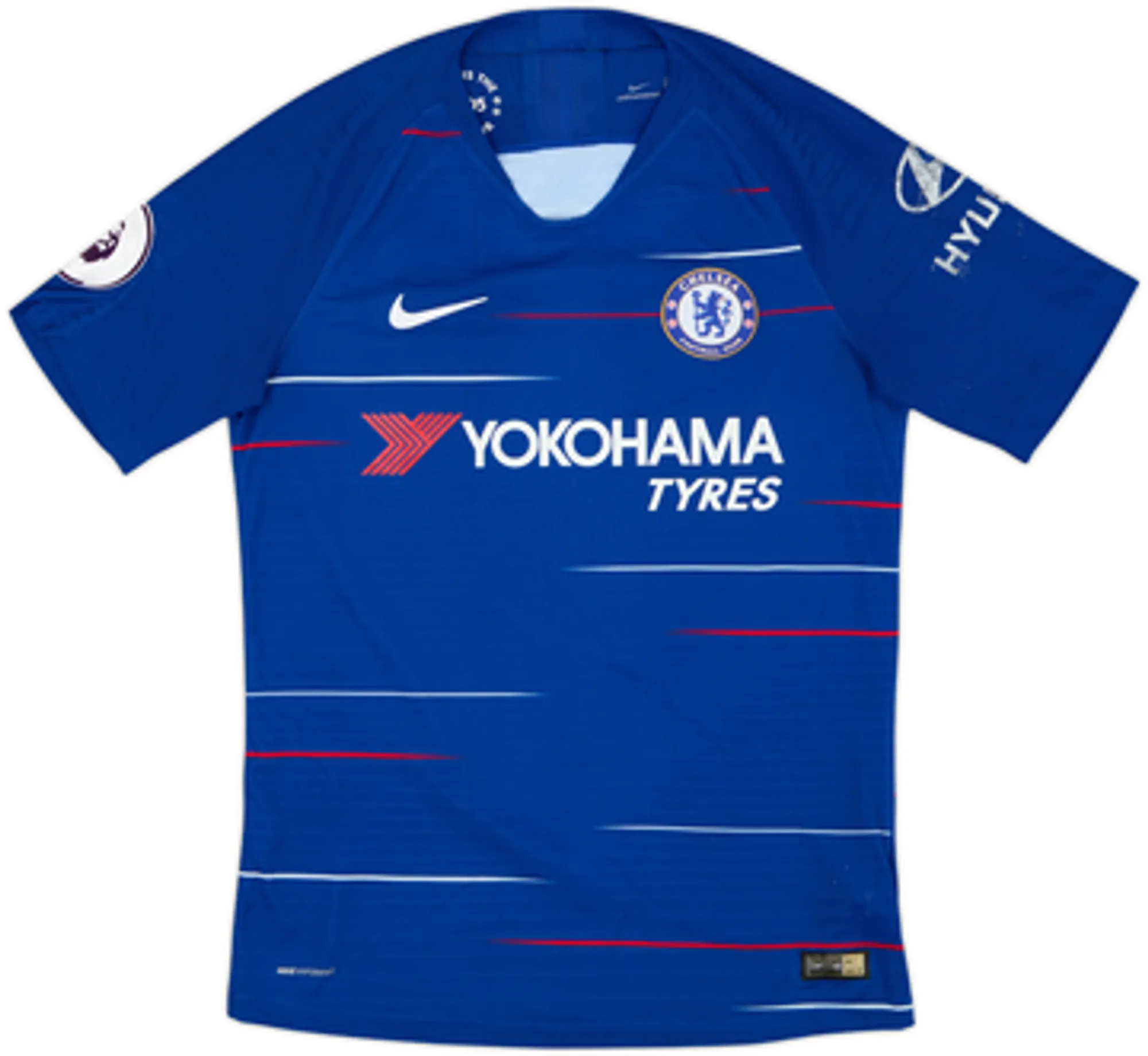 2018-19 Chelsea Authentic Home Shirt David Luiz #30 - 5/10 - (S)