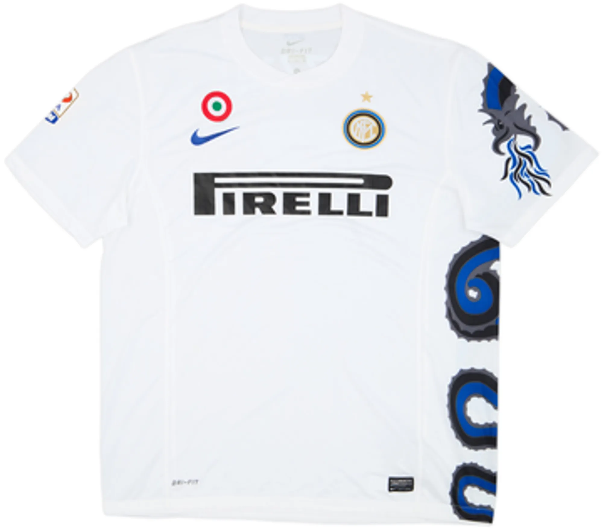 2010-11 Inter Milan Signed Away Shirt Pazzini #7 - 4/10 - (XL)