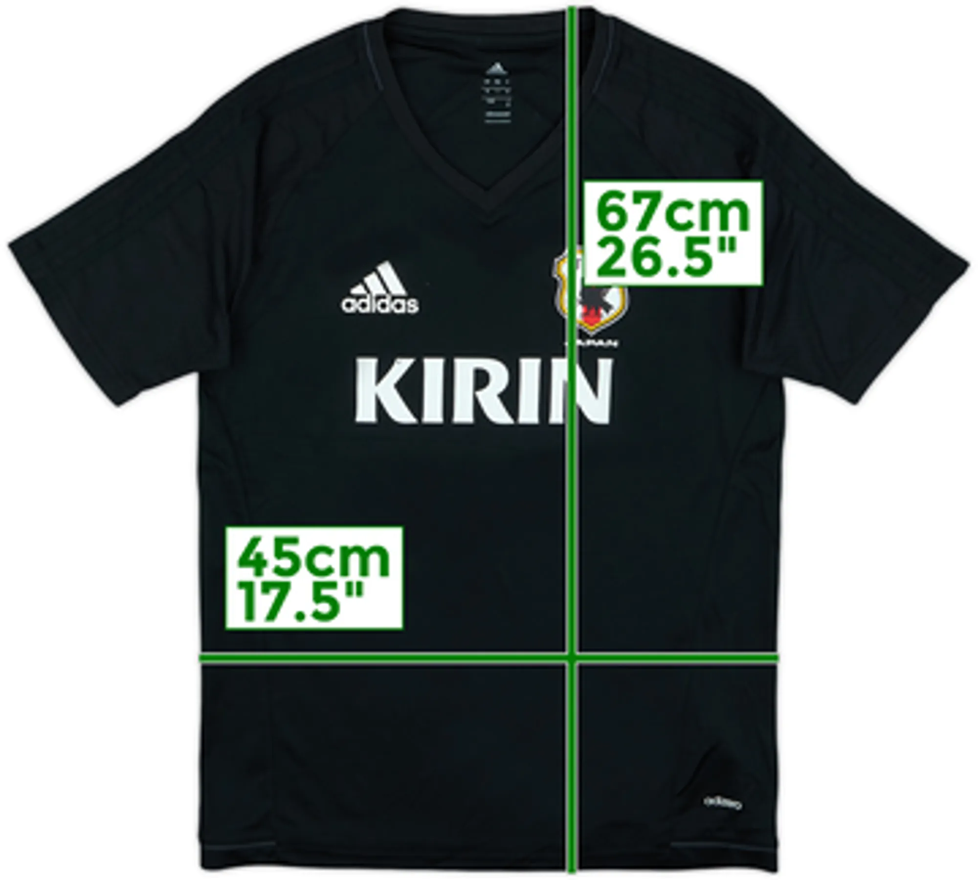 2016-17 Japan adizero Training Shirt - 9/10 - (M)