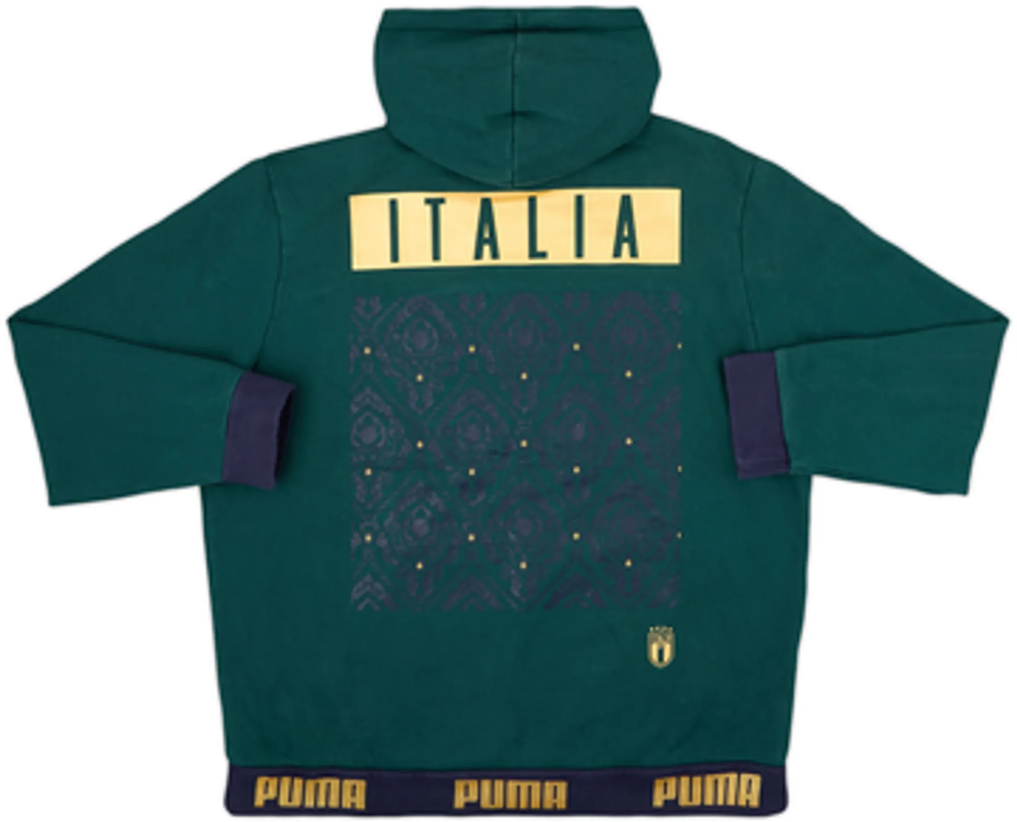 2019-20 Italy Kappa Hooded Sweat Top - 10/10 - (XL)