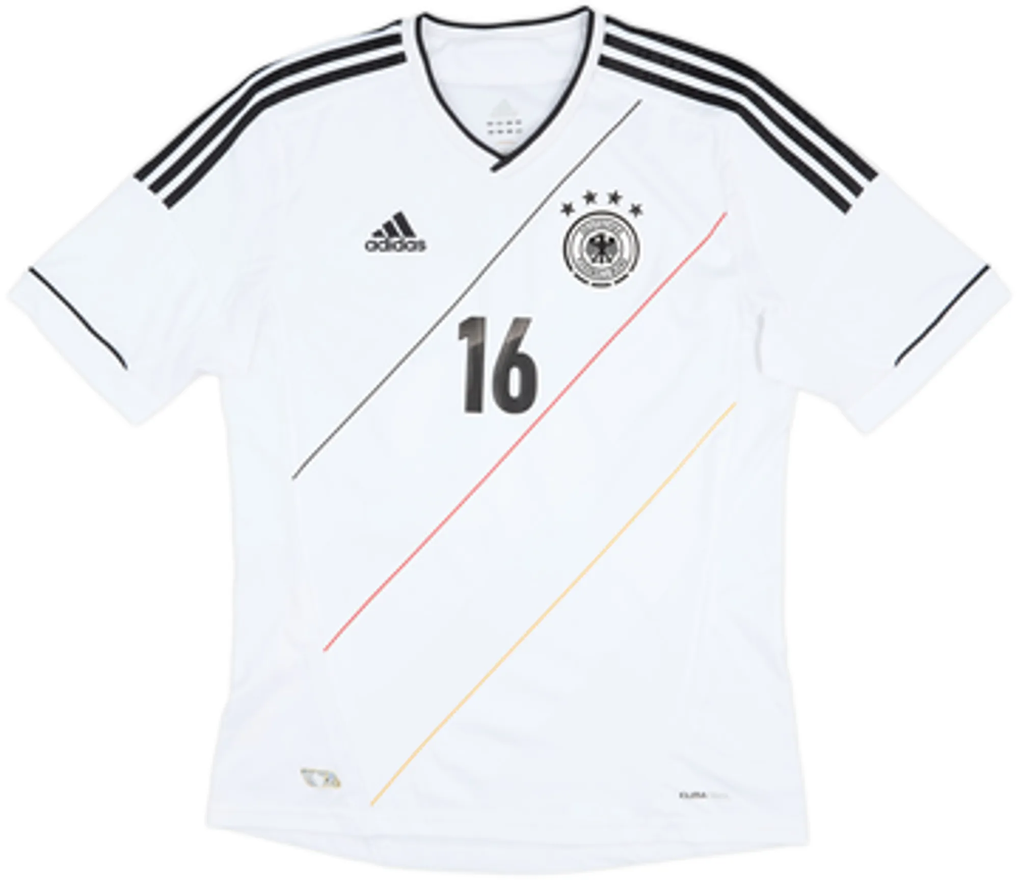 2012-13 Germany Home Shirt Lahm #16 - 8/10 - (M)