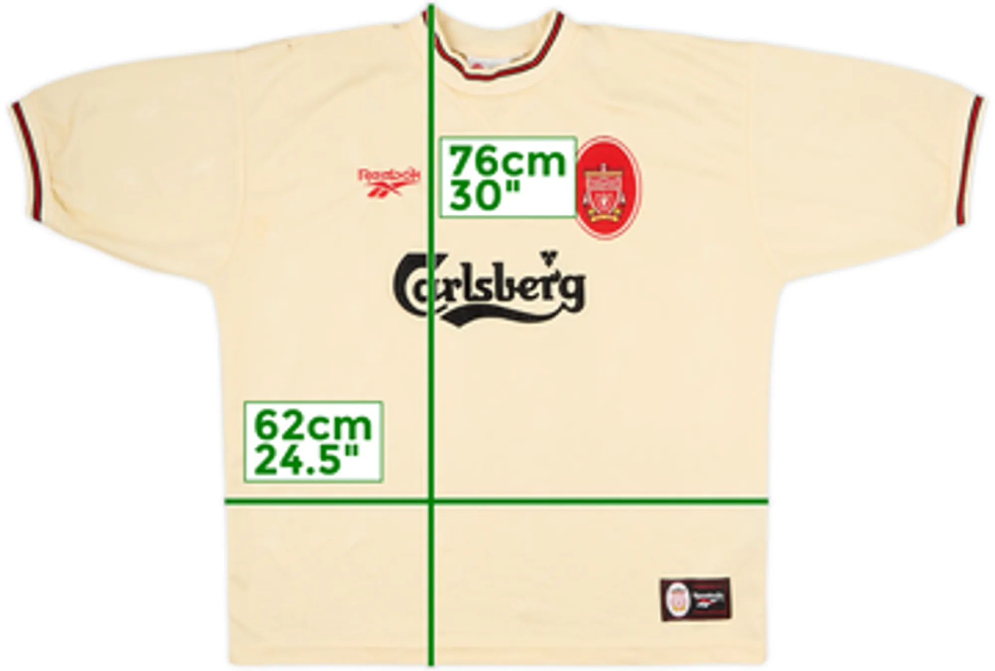 1996-97 Liverpool Away Shirt - 10/10 - (XL)