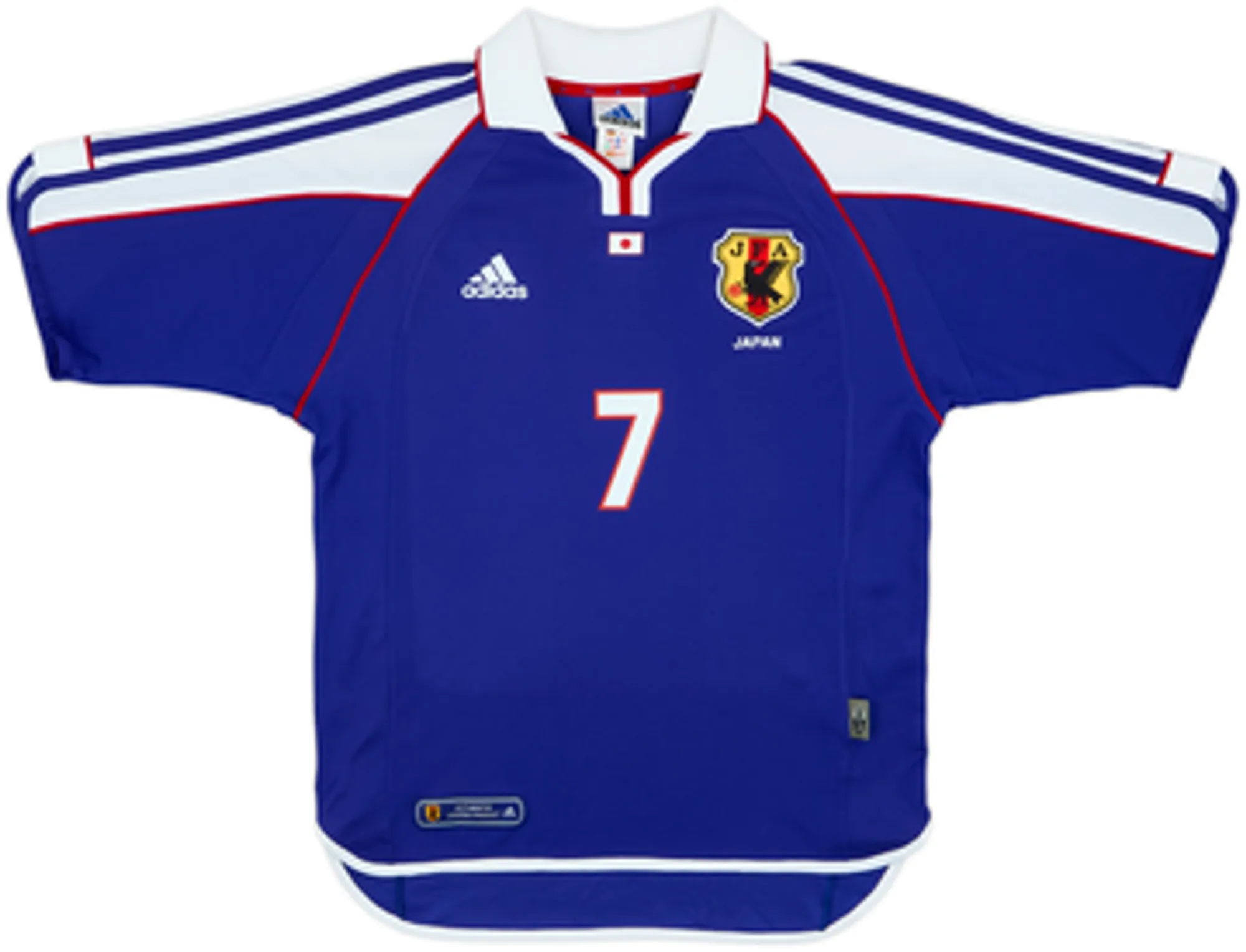 2000-01 Japan Home Shirt Nakata #7 - 8/10 - (L)