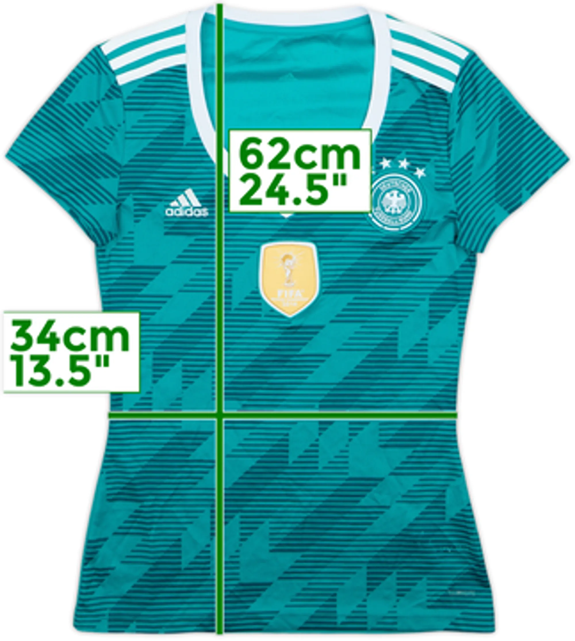 2018-19 Germany Away Shirt - 7/10 - (Women's XS)