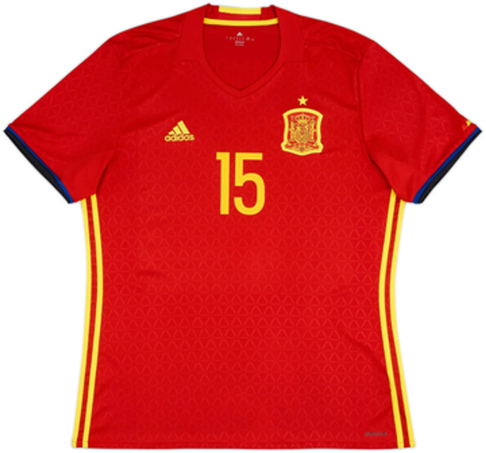 2016-17 Spain Home Shirt Ramos #15 - 8/10 - (S)