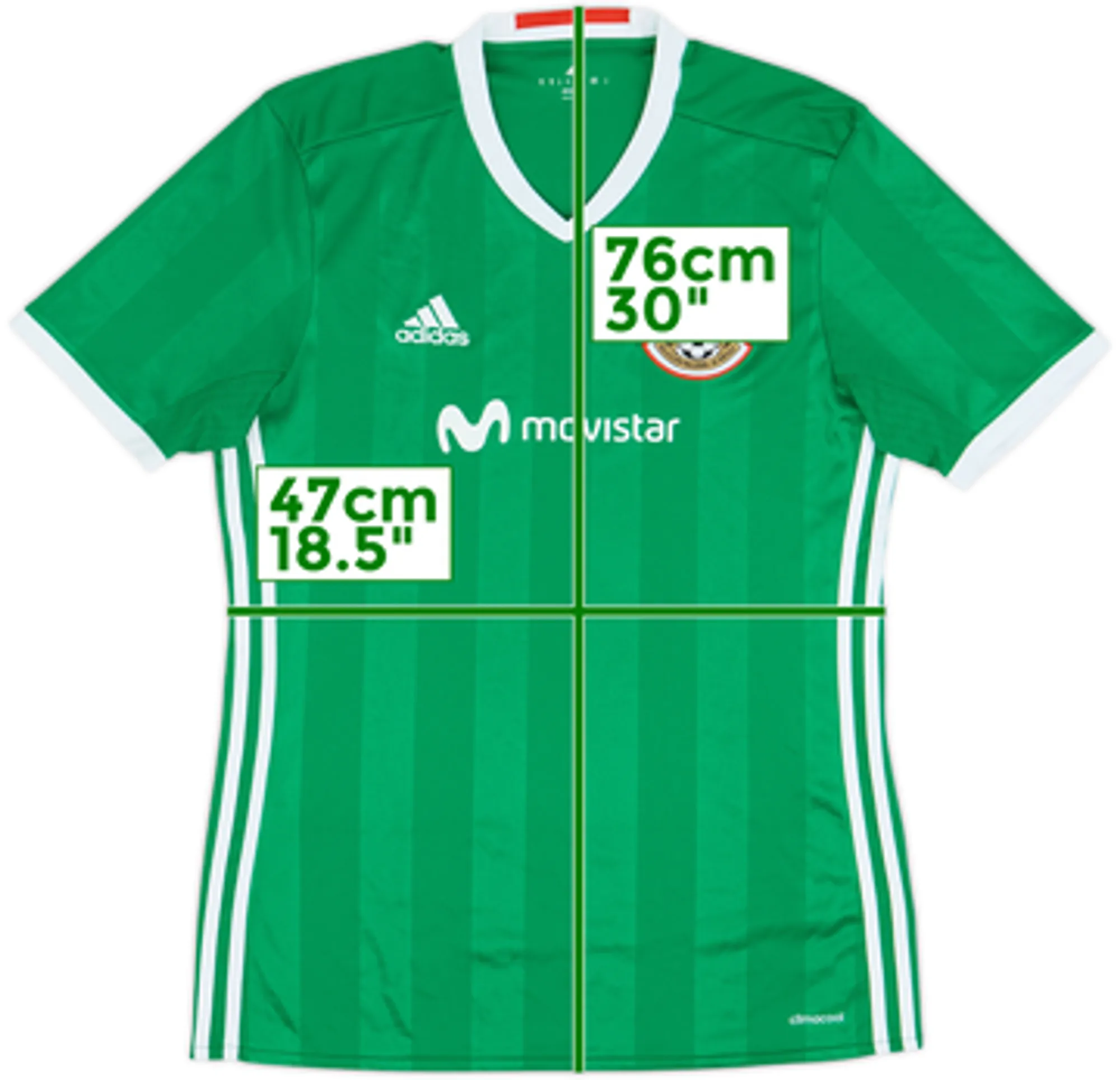 2016-17 Mexico Copa America Home Shirt - 7/10 - (M)