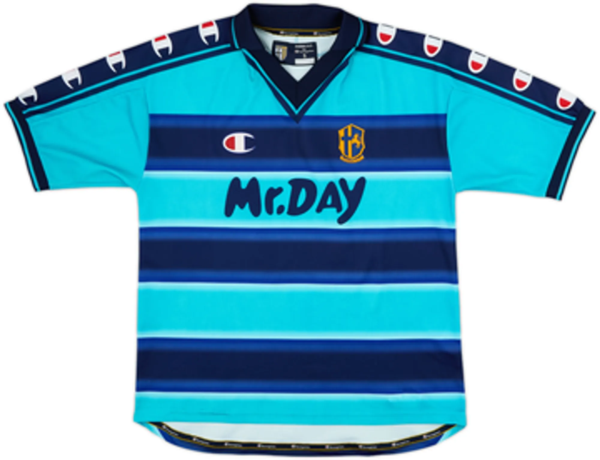 2000-01 Parma GK S/S Shirt Buffon #77 - 8/10 - (S)