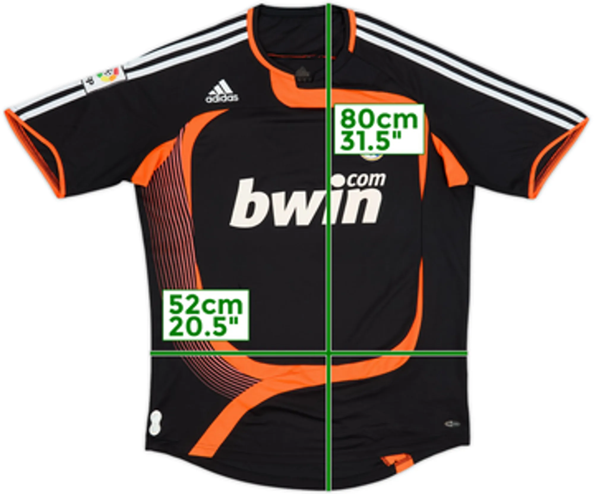 2007-08 Real Madrid GK S/S Shirt - 8/10 - (M)