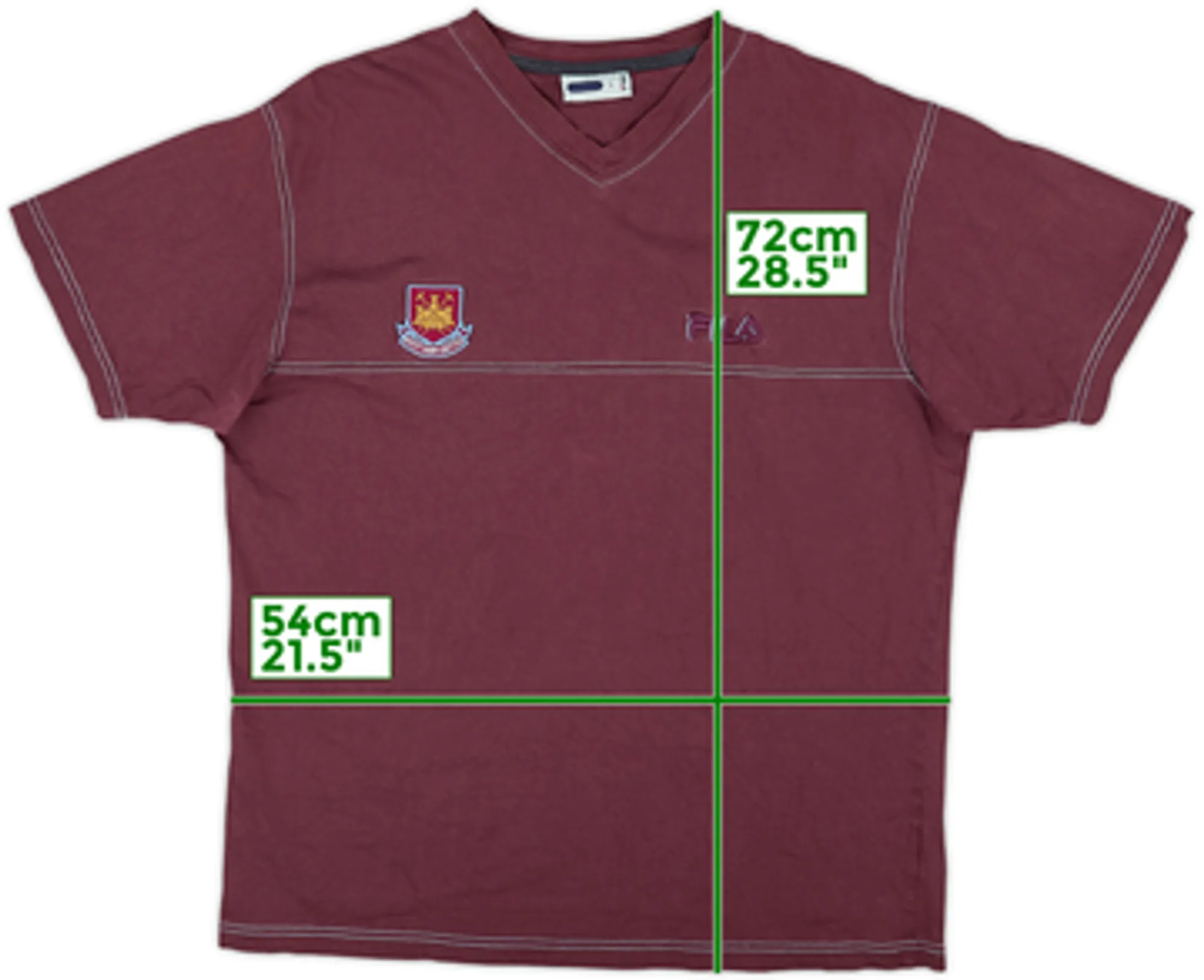 1999-00 West Ham Fila Leisure Shirt - 9/10 - (L)