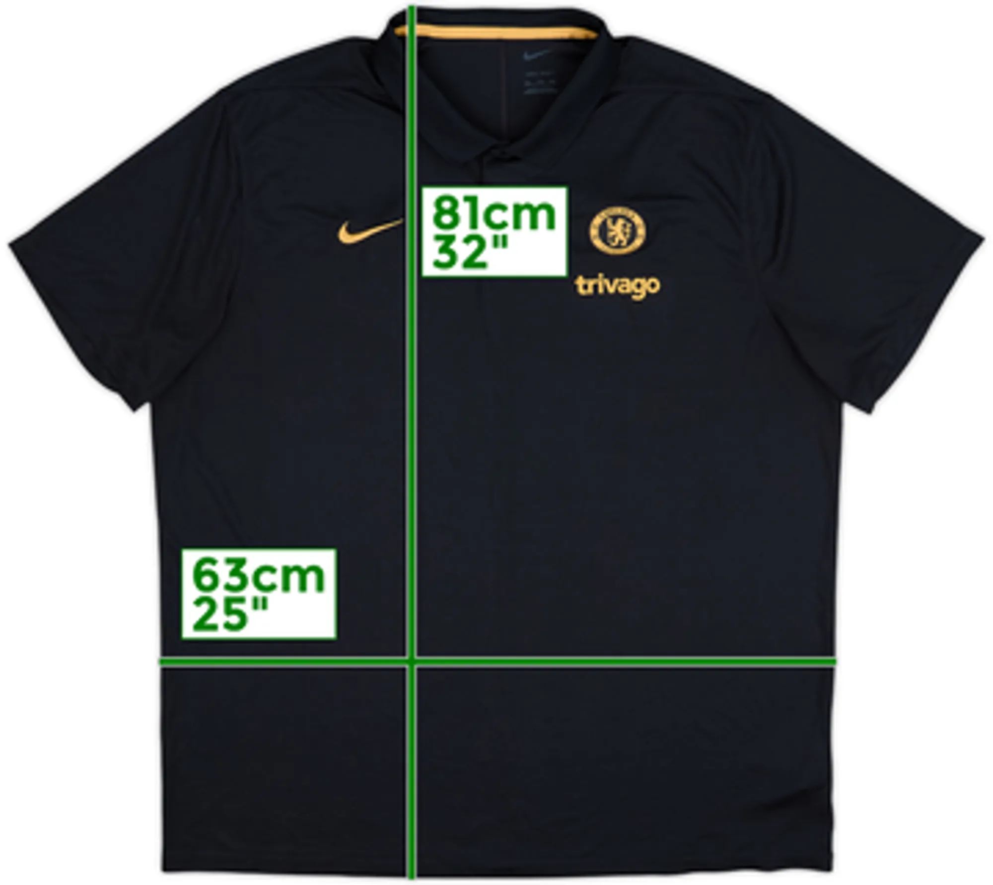 2023-24 Chelsea Nike Polo Shirt - 10/10 - (XXL)
