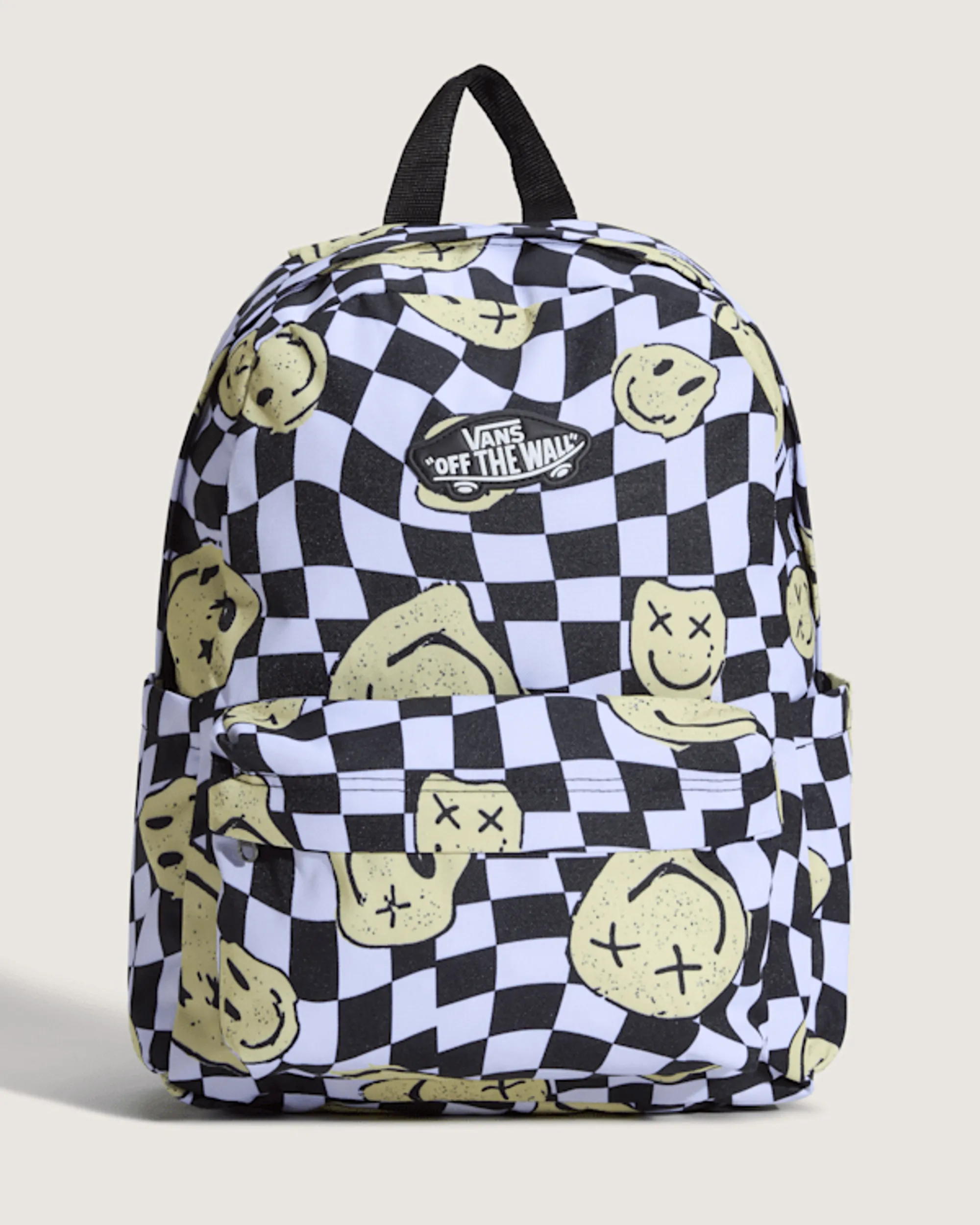 Vans - Old Skool Grom Backpack Checkerboard White/Black, White