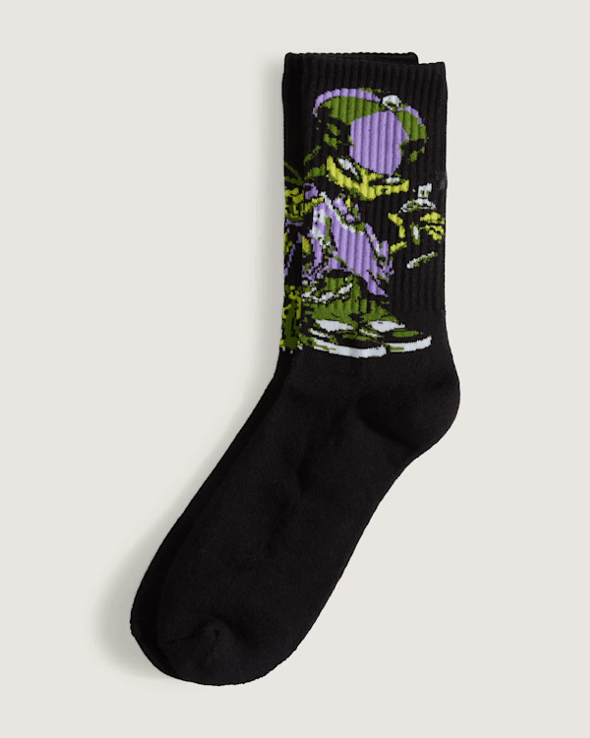 Vans - Premium Wreckpack Alien Dog Crew Socks (1 Pair), Man, Black