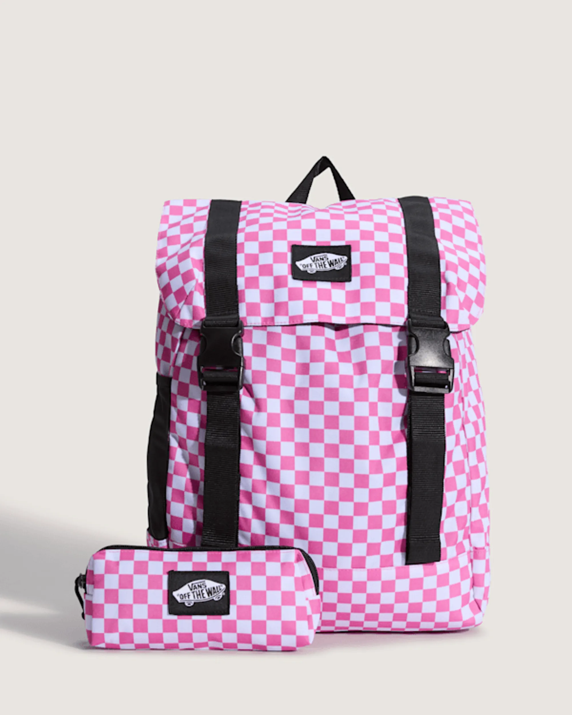Vans - Vans Utility Backpack Checkerboard Pink Fizz, Pink