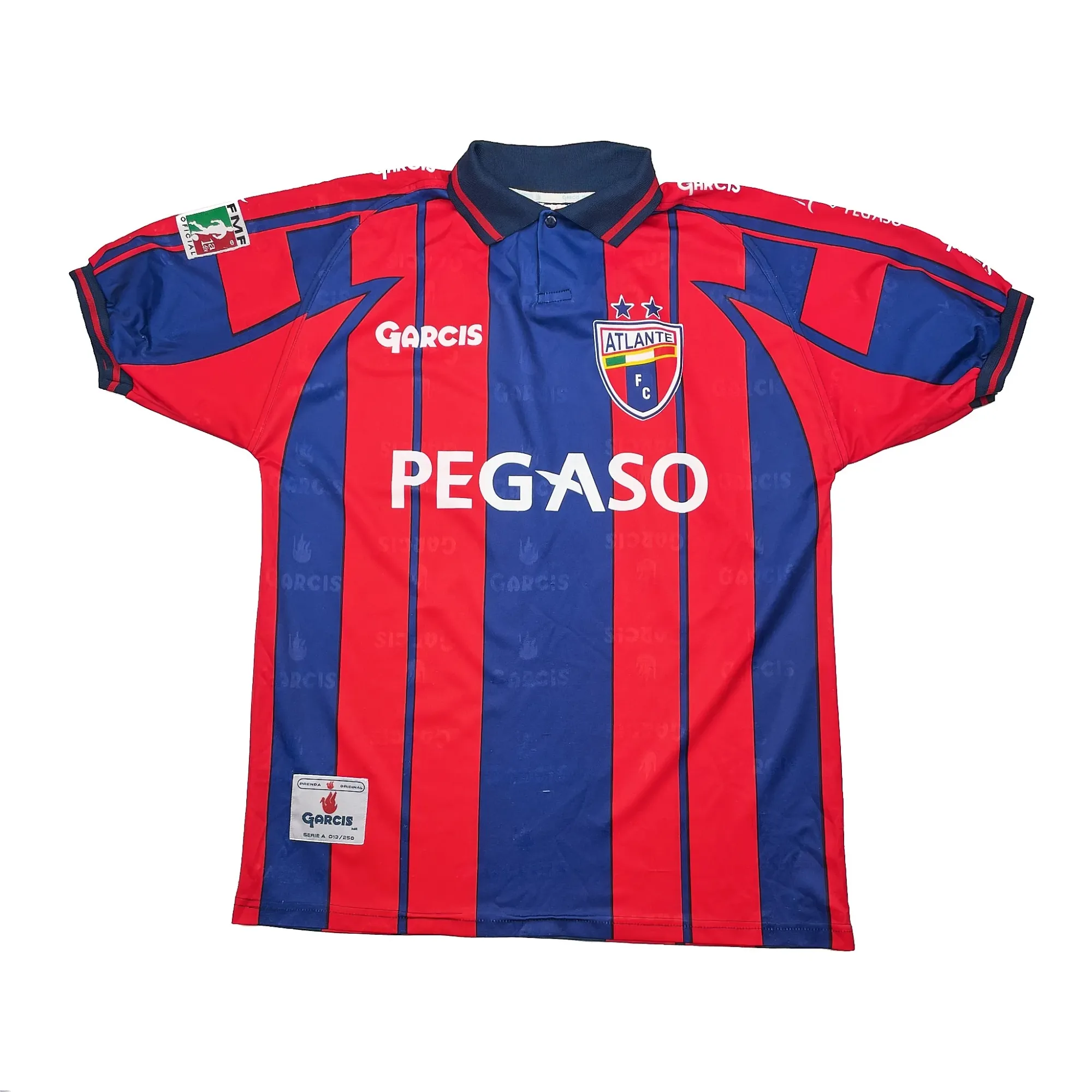 2001/02 Atlante #3 Home Shirt (XL) Garcis | Cult Kits