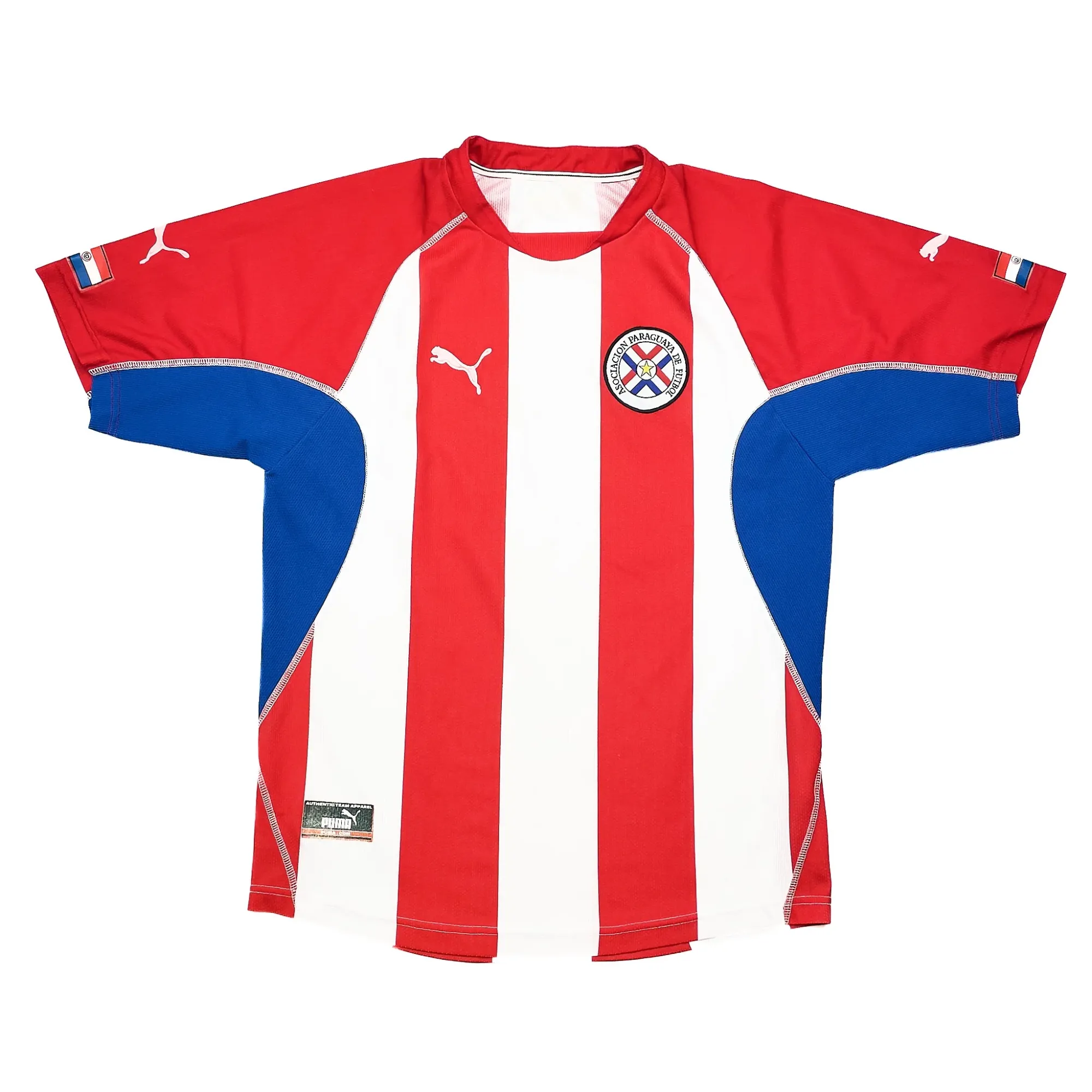 2002/04 Paraguay Home Shirt (M) Puma | Cult Kits