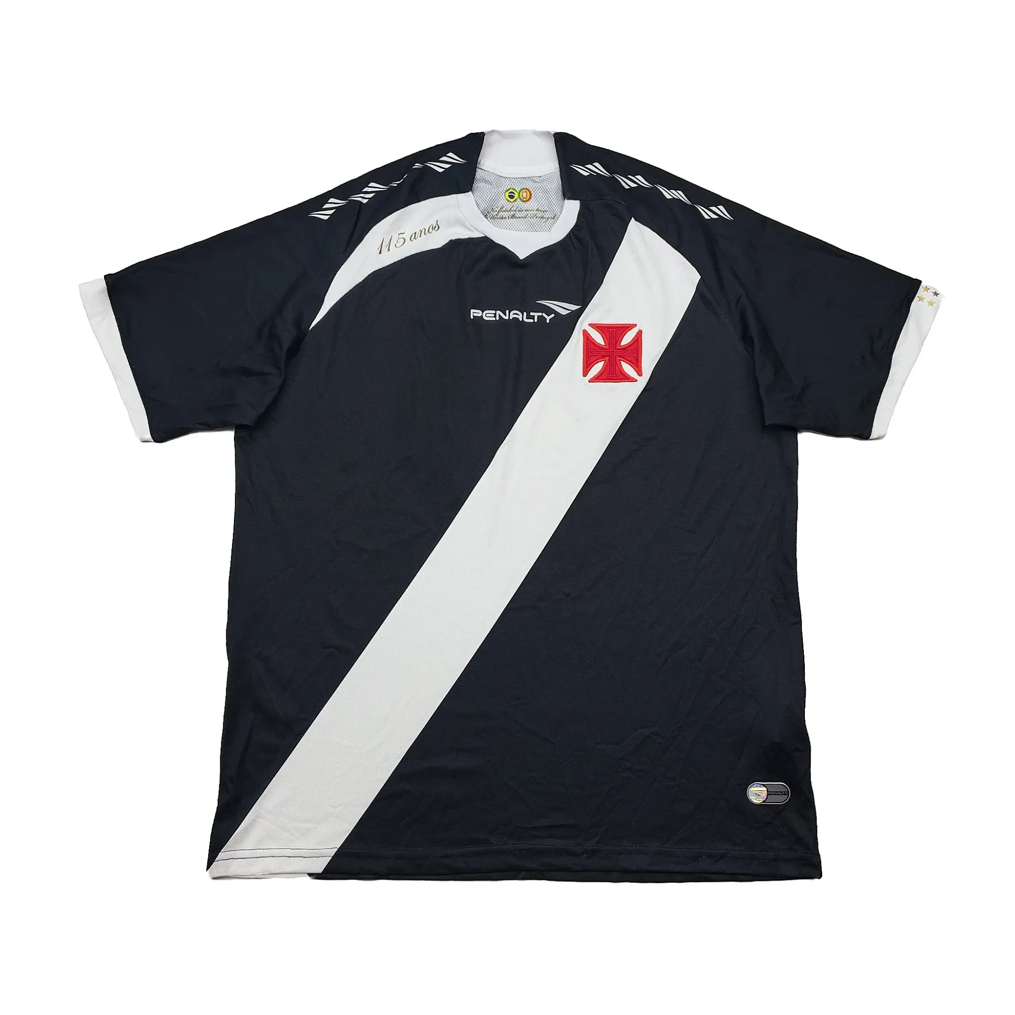 2013 Vasco Da Gama *115 Years* Home Shirt (L) Penalty | Cult Kits