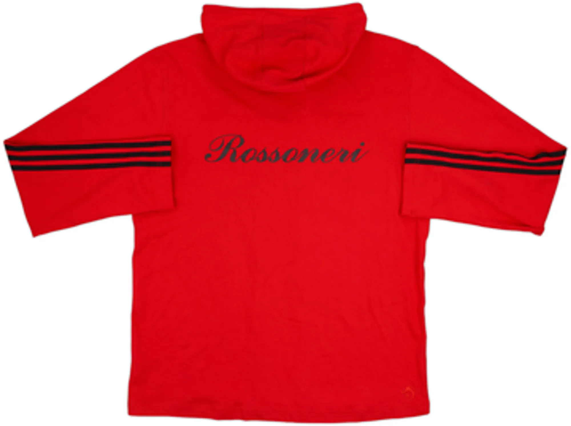 2008-09 AC Milan adidas Hooded Top - 8/10 - (L)