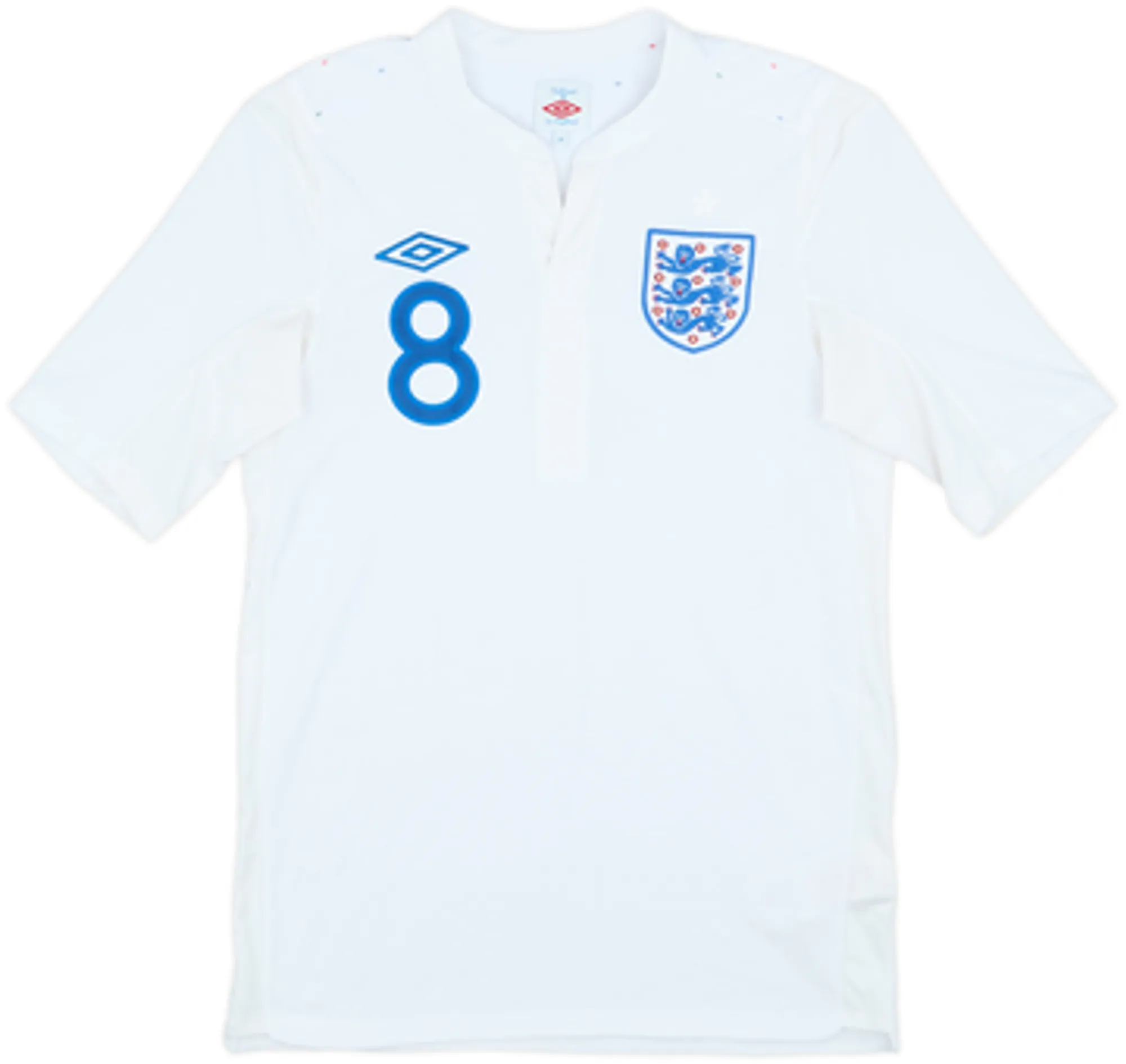 2010-11 England Home Shirt Lampard #8 - 5/10 - (S)