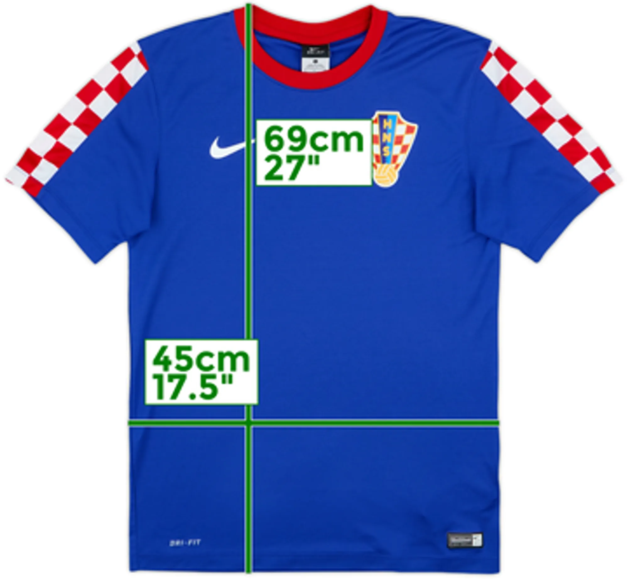 2014-15 Croatia Basic Away Shirt - 6/10 - (S)