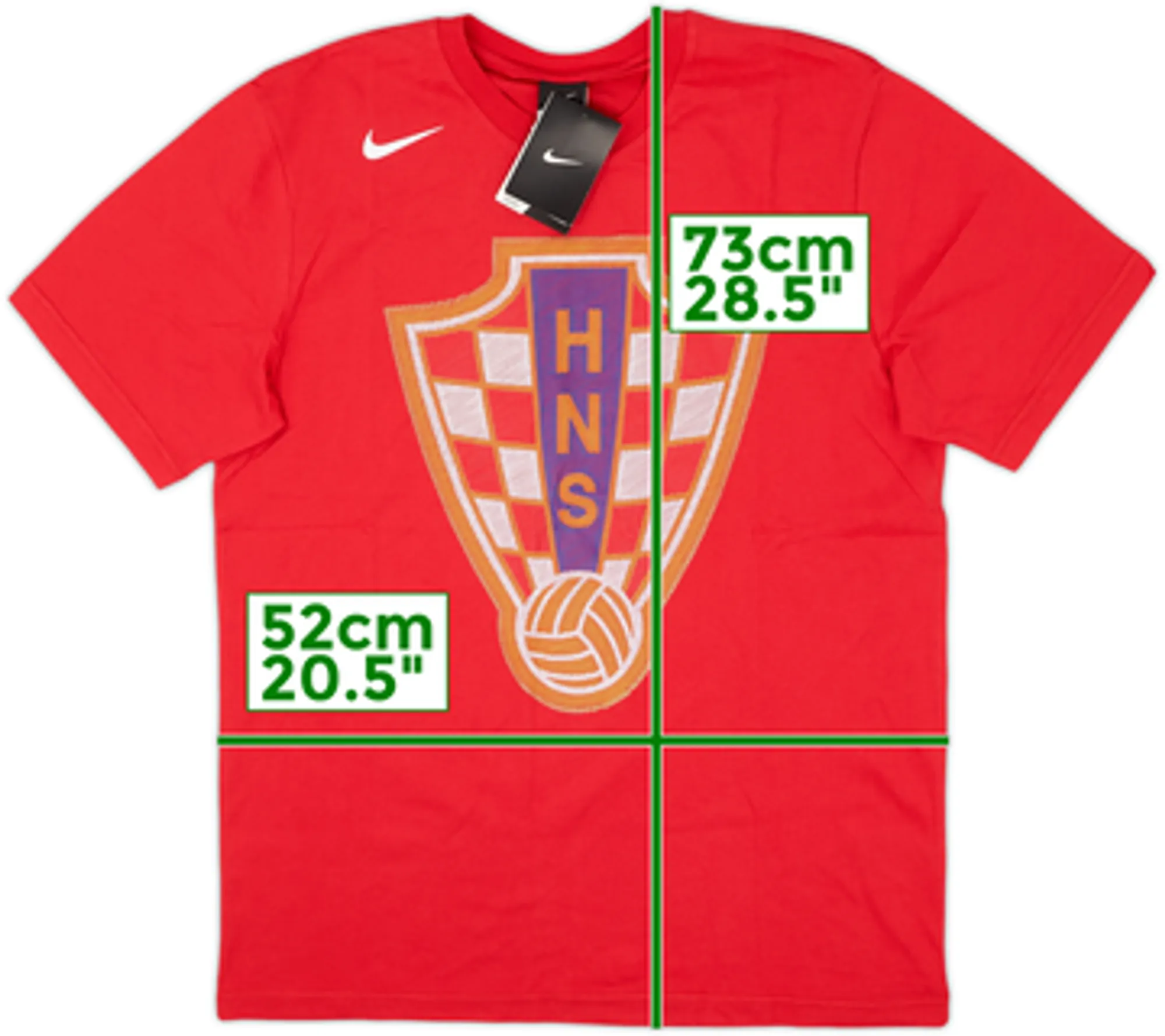 2010-11 Croatia Nike Graphic Tee (L)