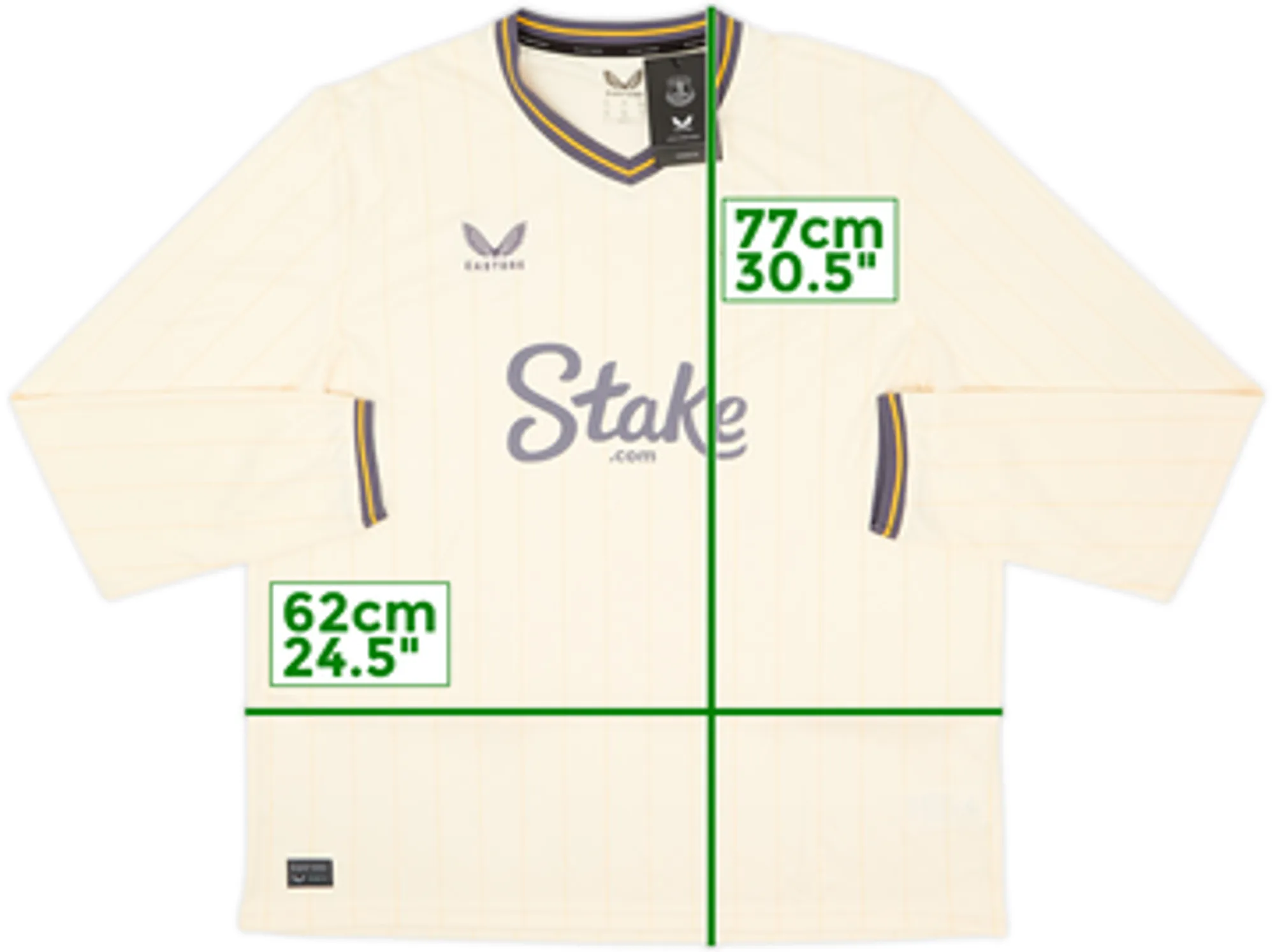 2024-25 Everton Third L/S Shirt (XXL)