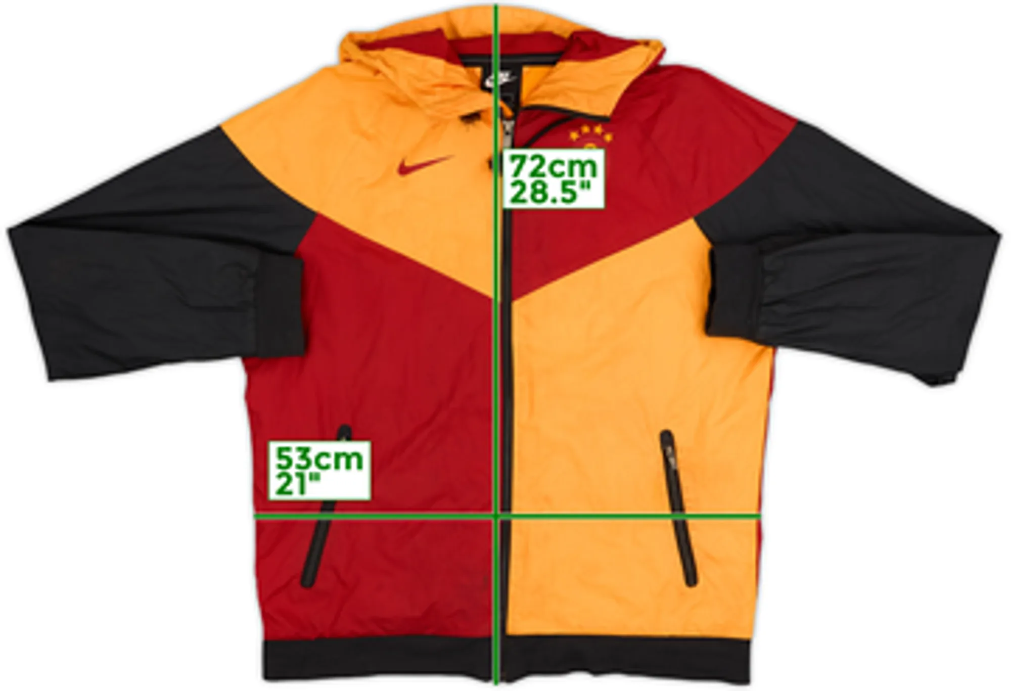 2020-21 Galatasaray Nike Hooded Track Jacket - 5/10 - (M)