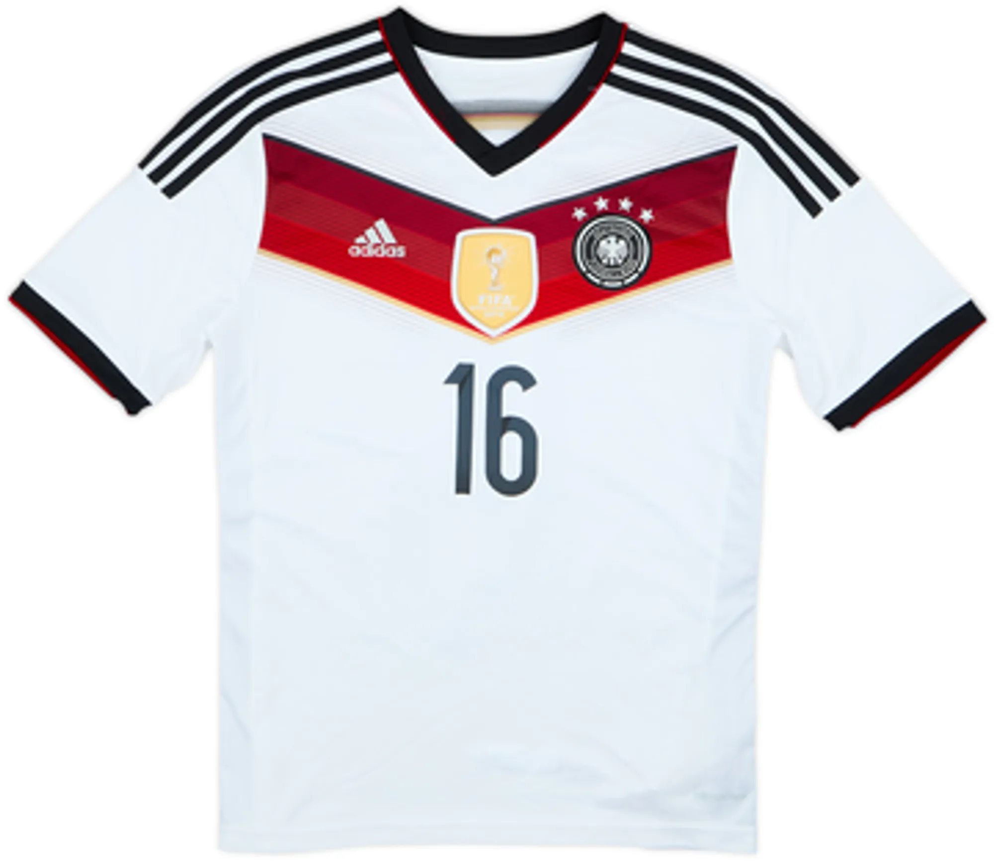 2014-15 Germany Home Shirt Lahm #16 - 7/10 - (3XL)