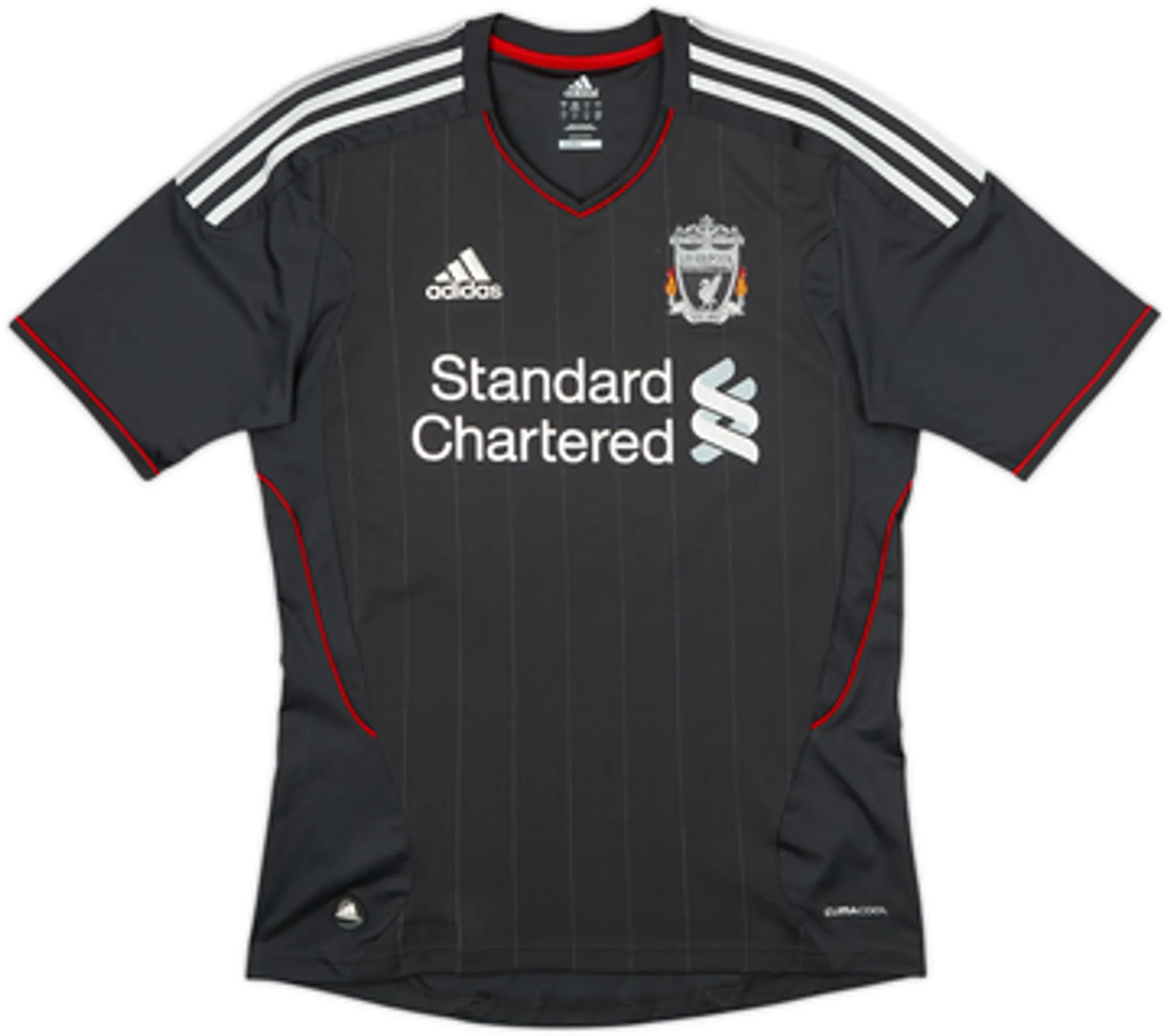 2011-12 Liverpool Away Shirt Jose Enrique #3 - 8/10 - (S)