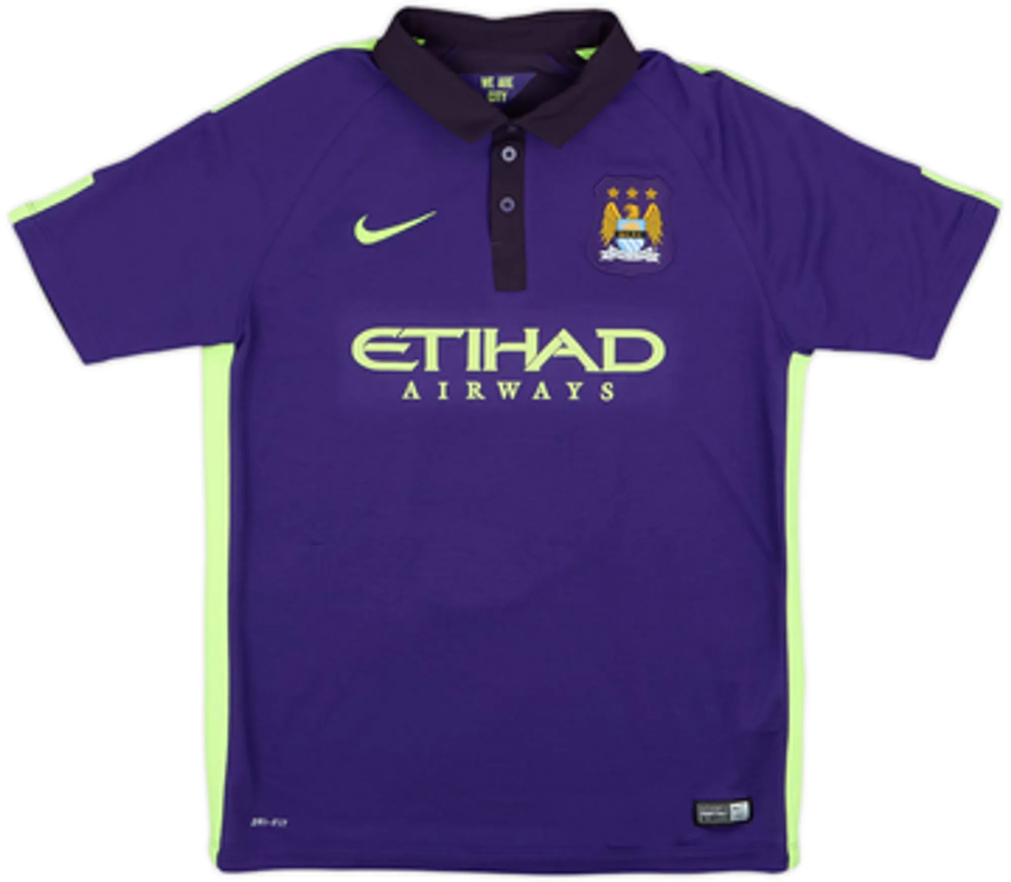2014-15 Manchester City Third Shirt Kompany #4 - 6/10 - (XL.Boys)