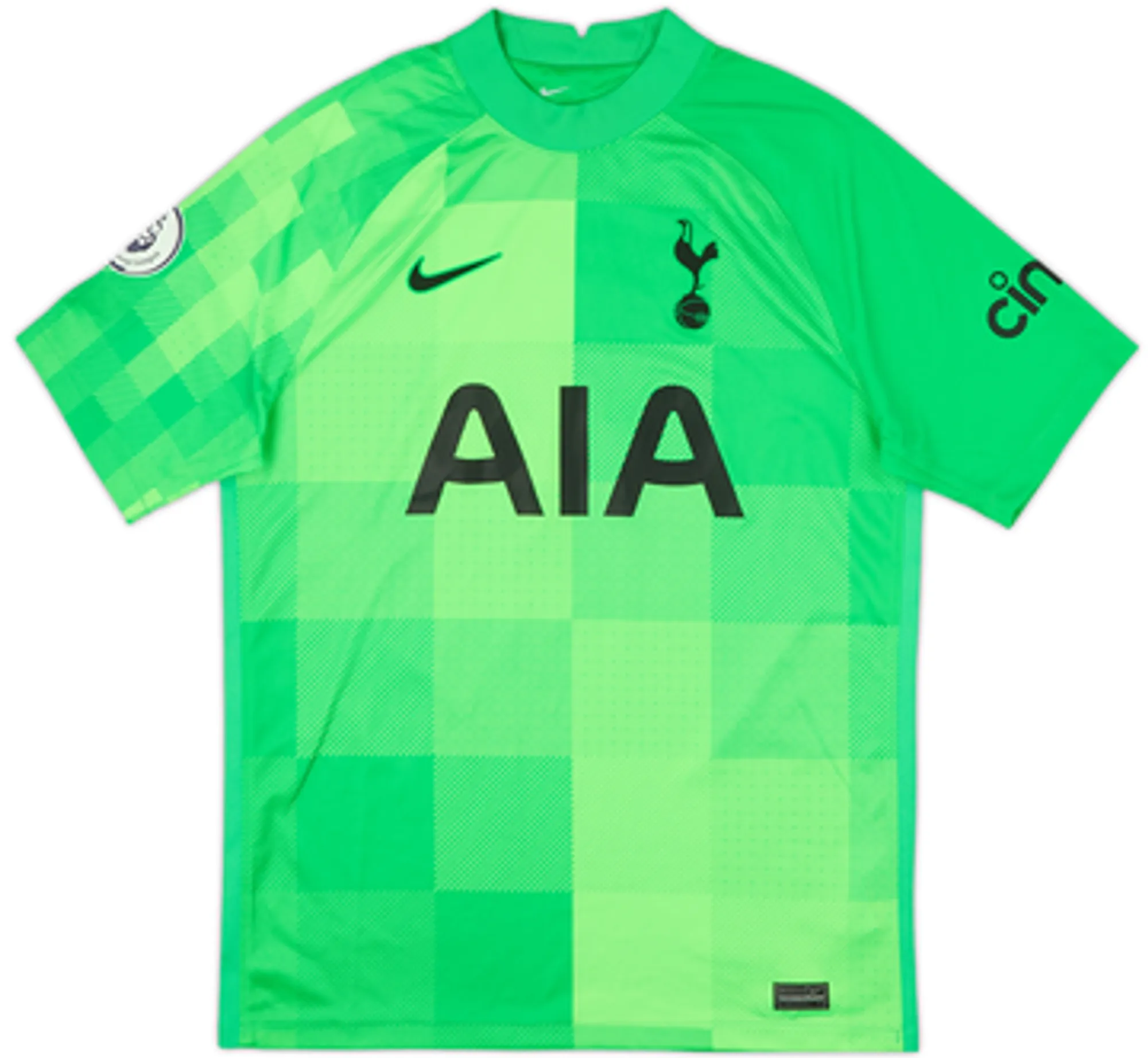 2021-22 Tottenham GK S/S Shirt Lloris #1 - 8/10 - (M)