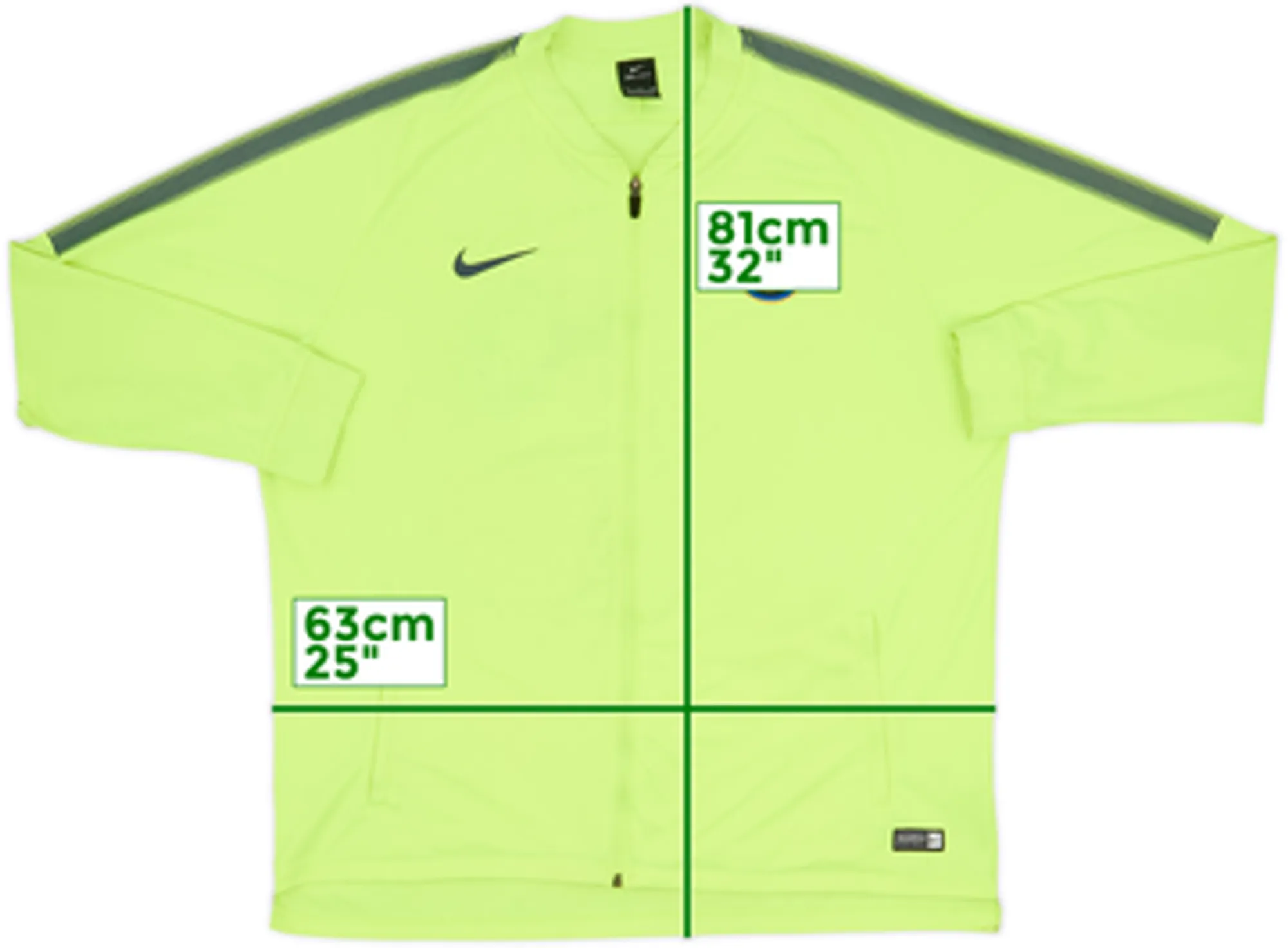 2017-18 Inter Milan Nike Track Jacket - 5/10 - (XXL)