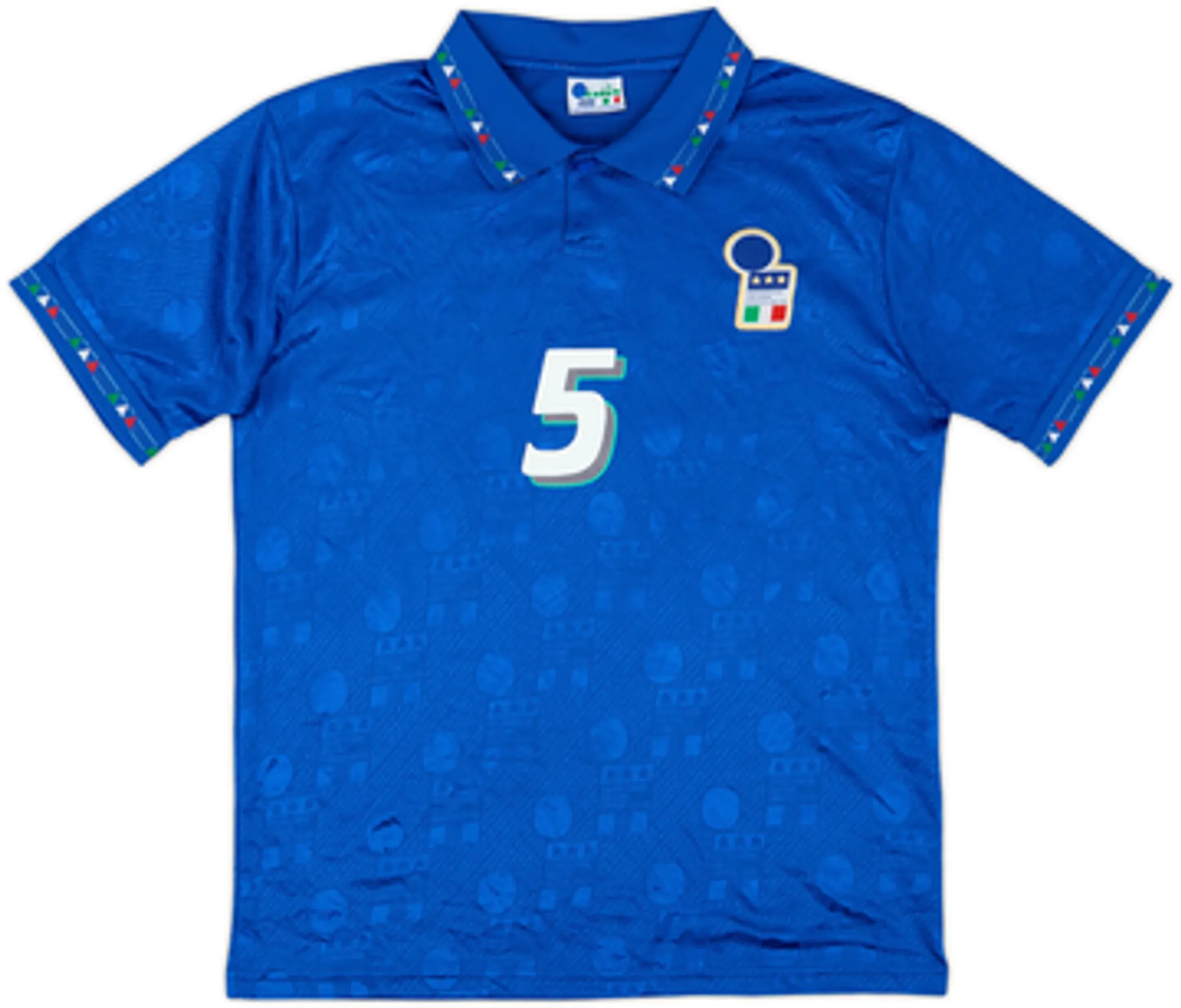 1994 Italy Home Shirt Maldini #5 - 8/10 - (M)