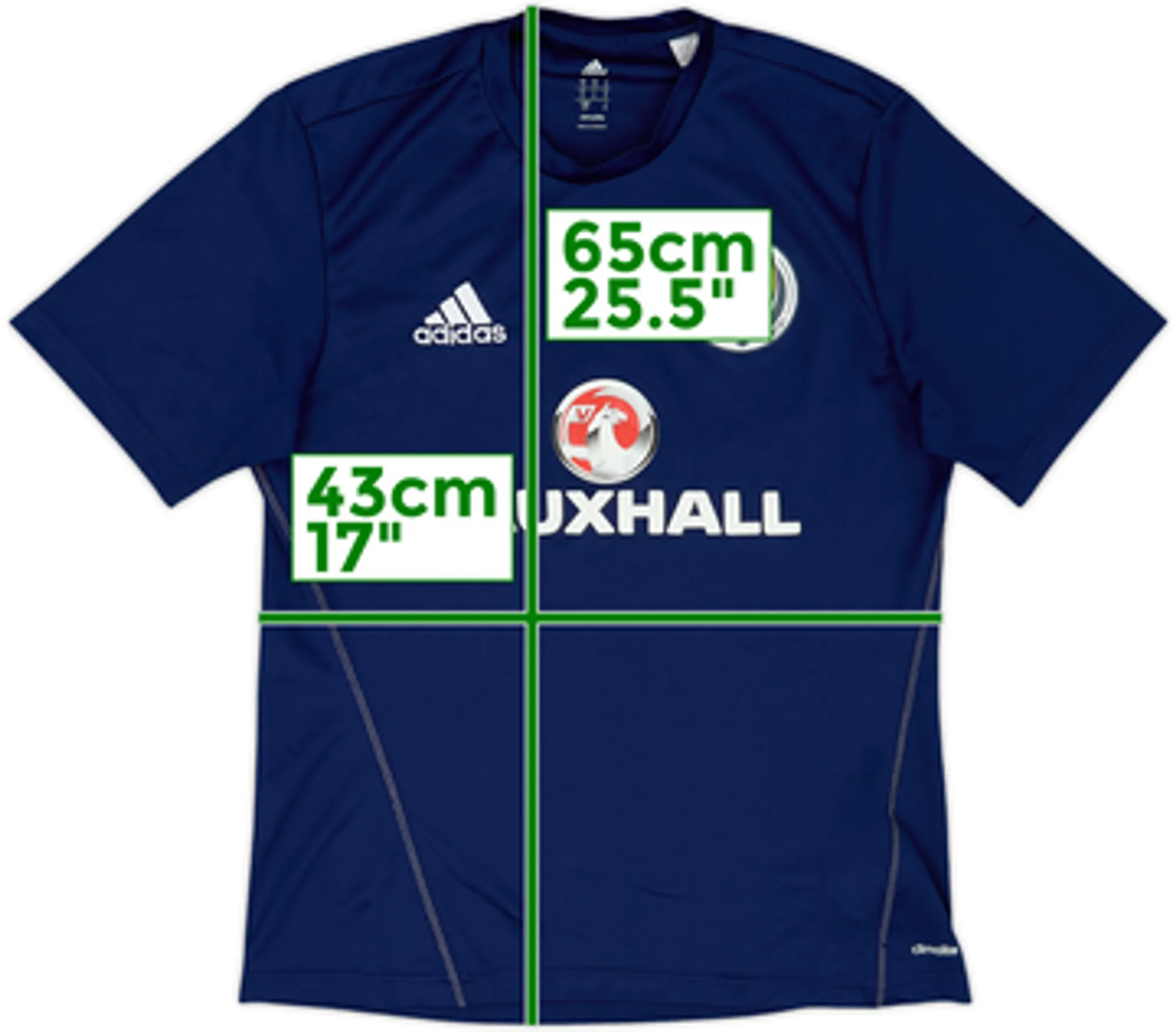 2014 Scotland adidas Training Shirt - 10/10 - (S)