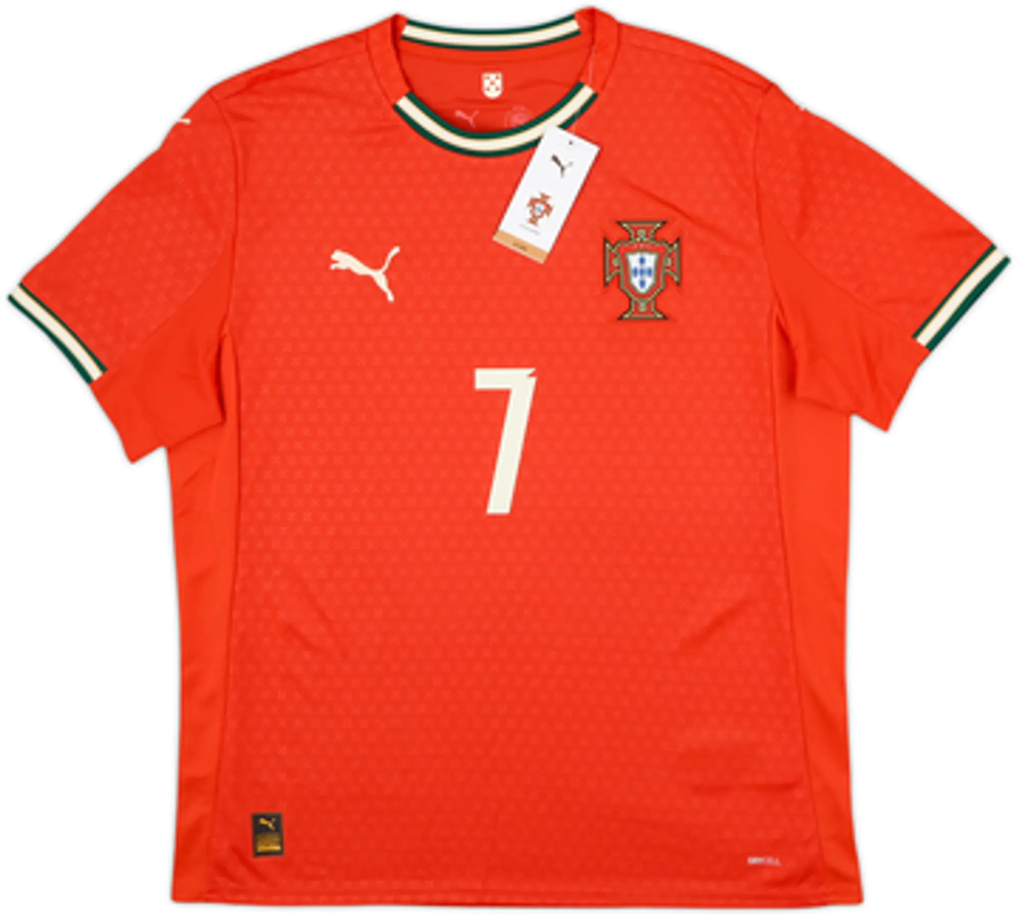 2025-26 Portugal Home Shirt Ronaldo #7 (L)