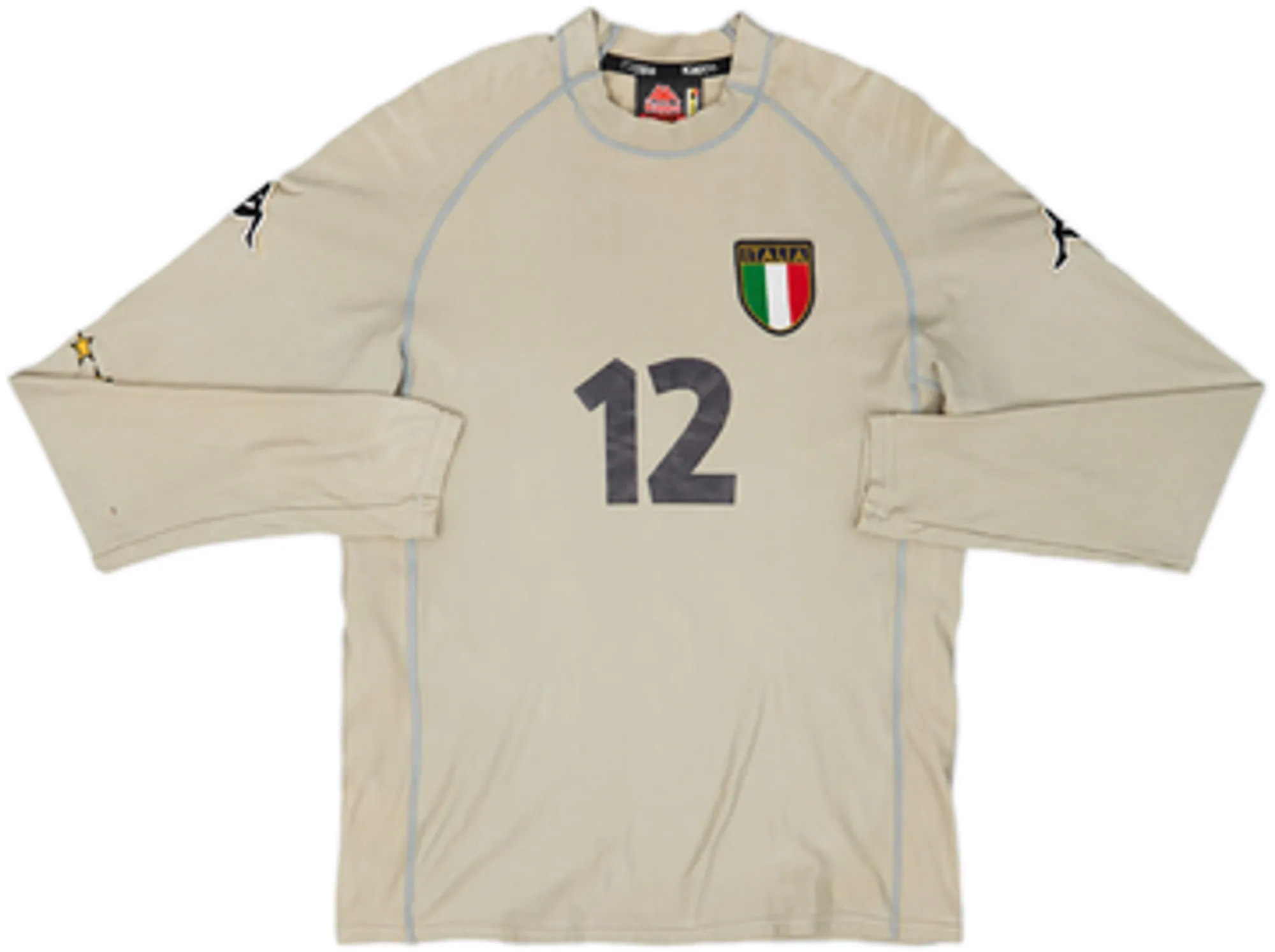 2000 Italy GK Shirt Toldo #12 - 5/10 - (L)
