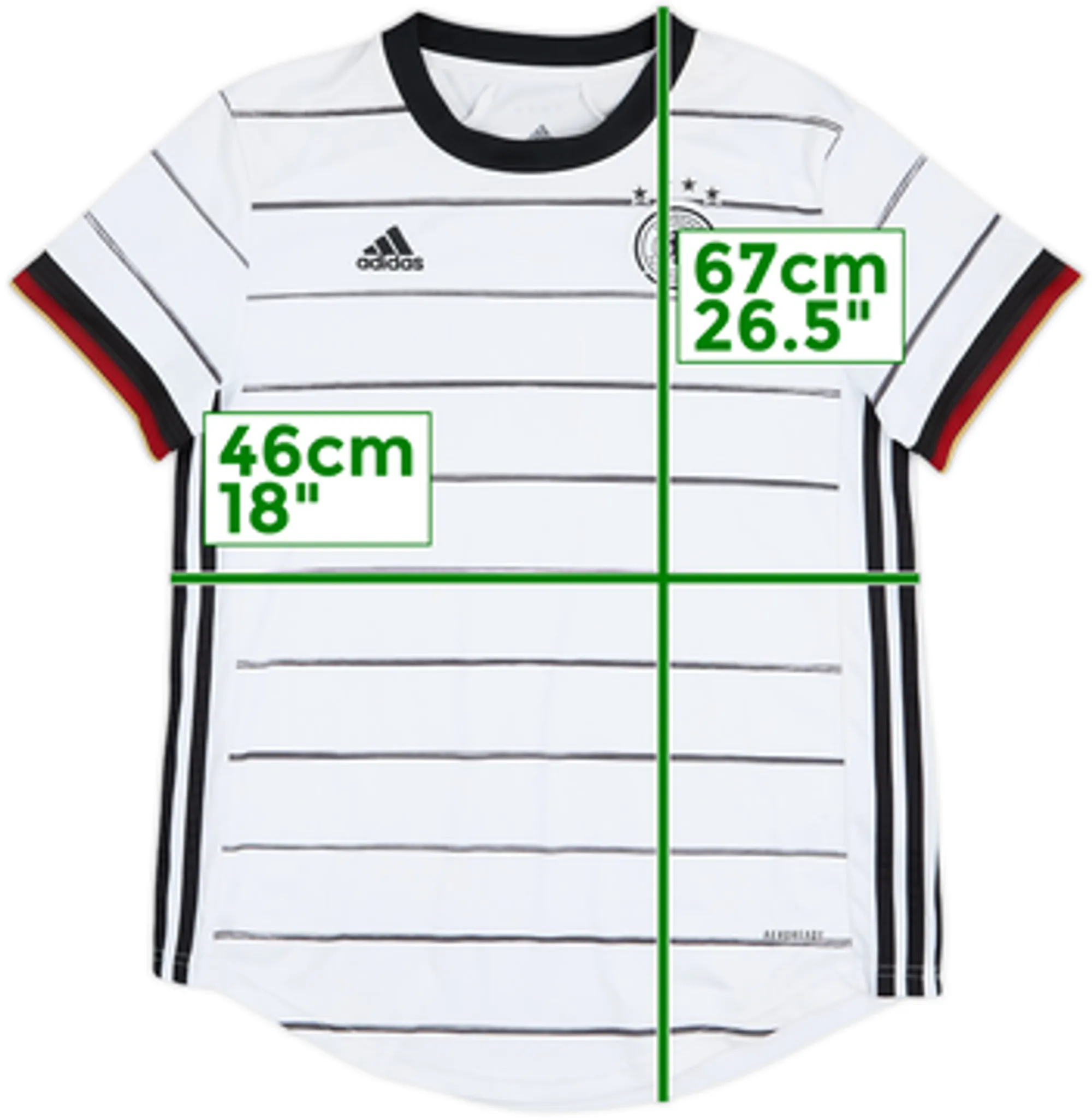 2020-21 Germany Home Shirt - 6/10 - (Women's M)